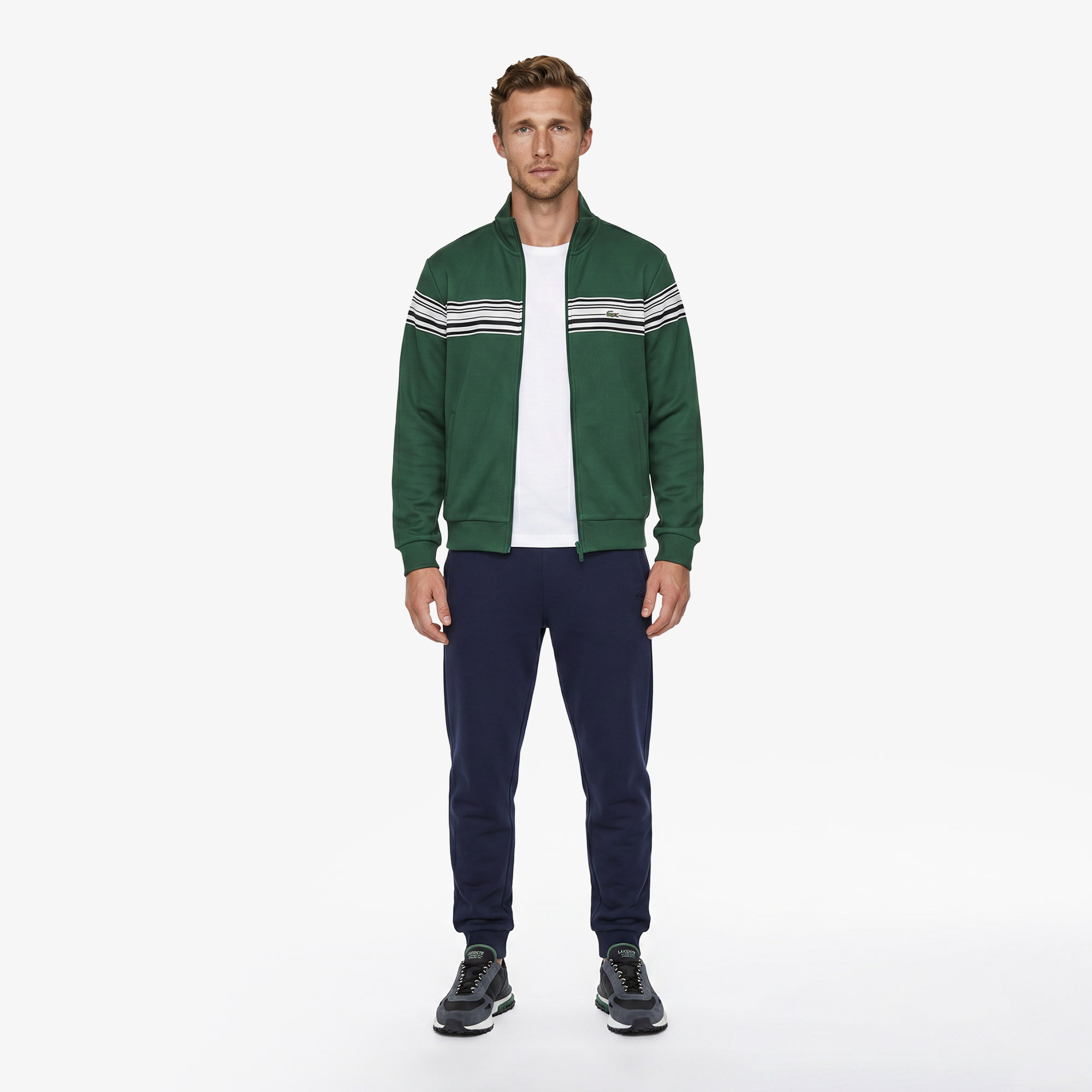 Мужские хлопковые спортивные брюки Lacoste