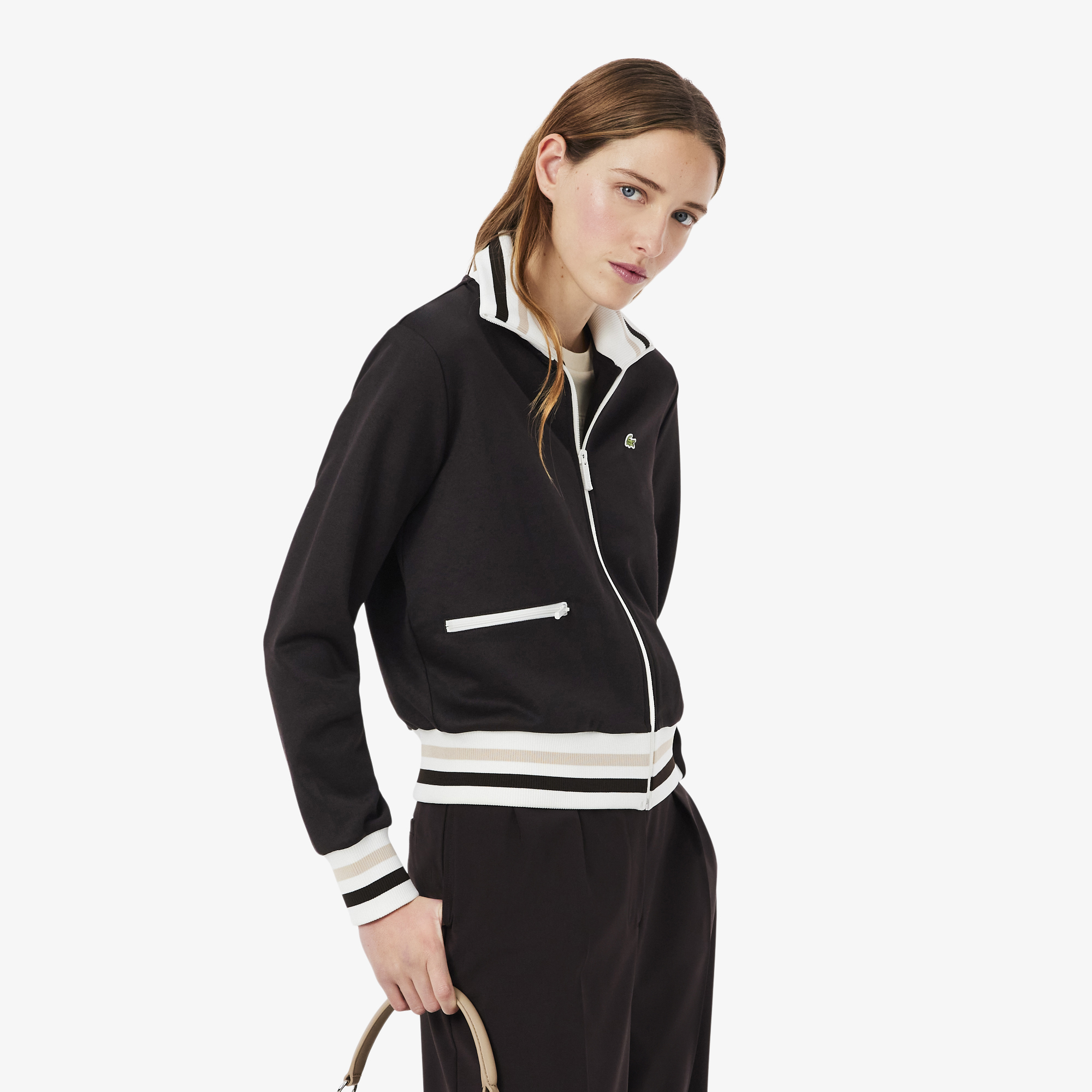 Женская толстовка Lacoste из органического хлопка