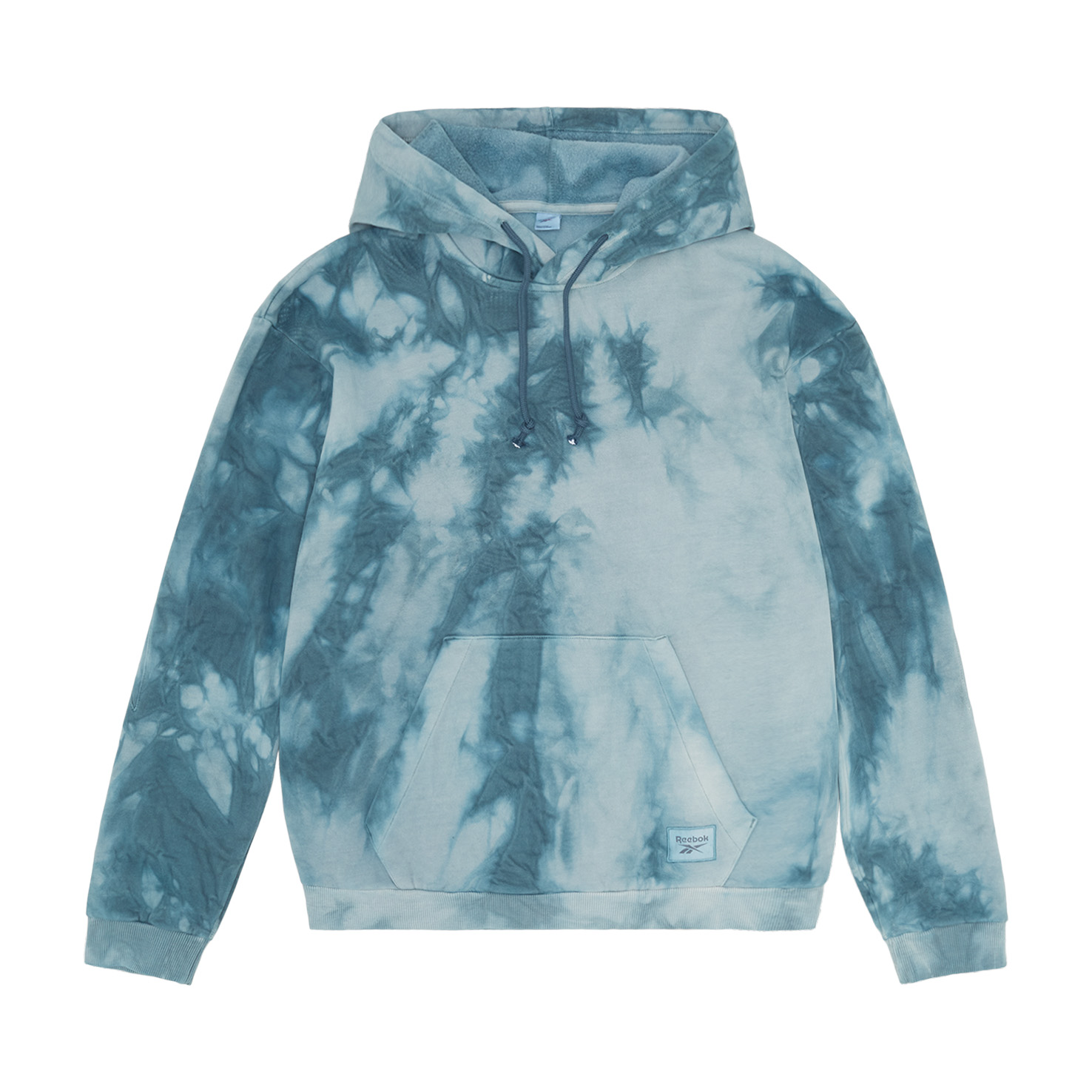 NATURAL DYE KNIT TWO TONE BACK VECTOR HOODIE