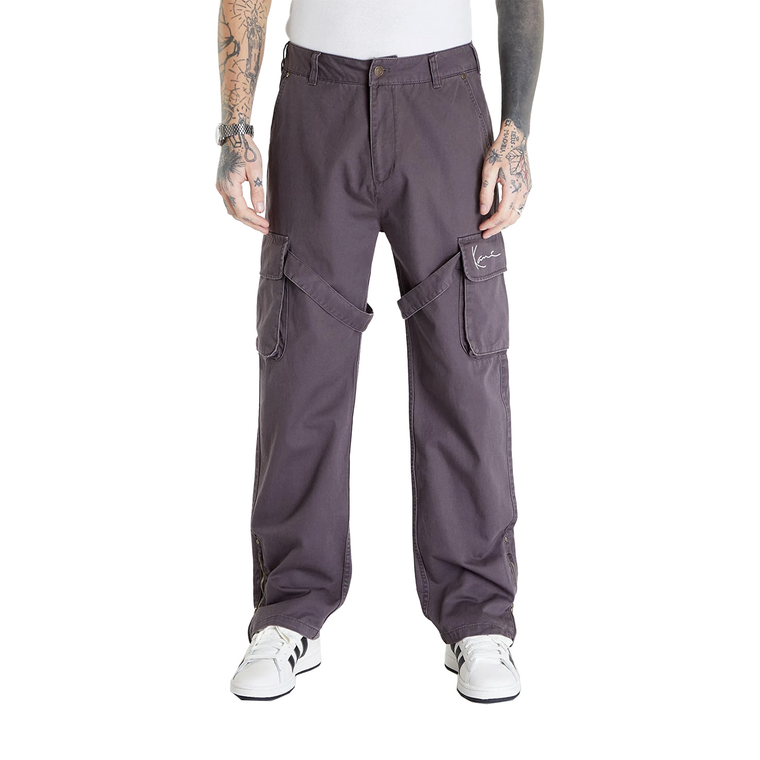 SMALL SIGNATURE WASHED CARGO PANTS