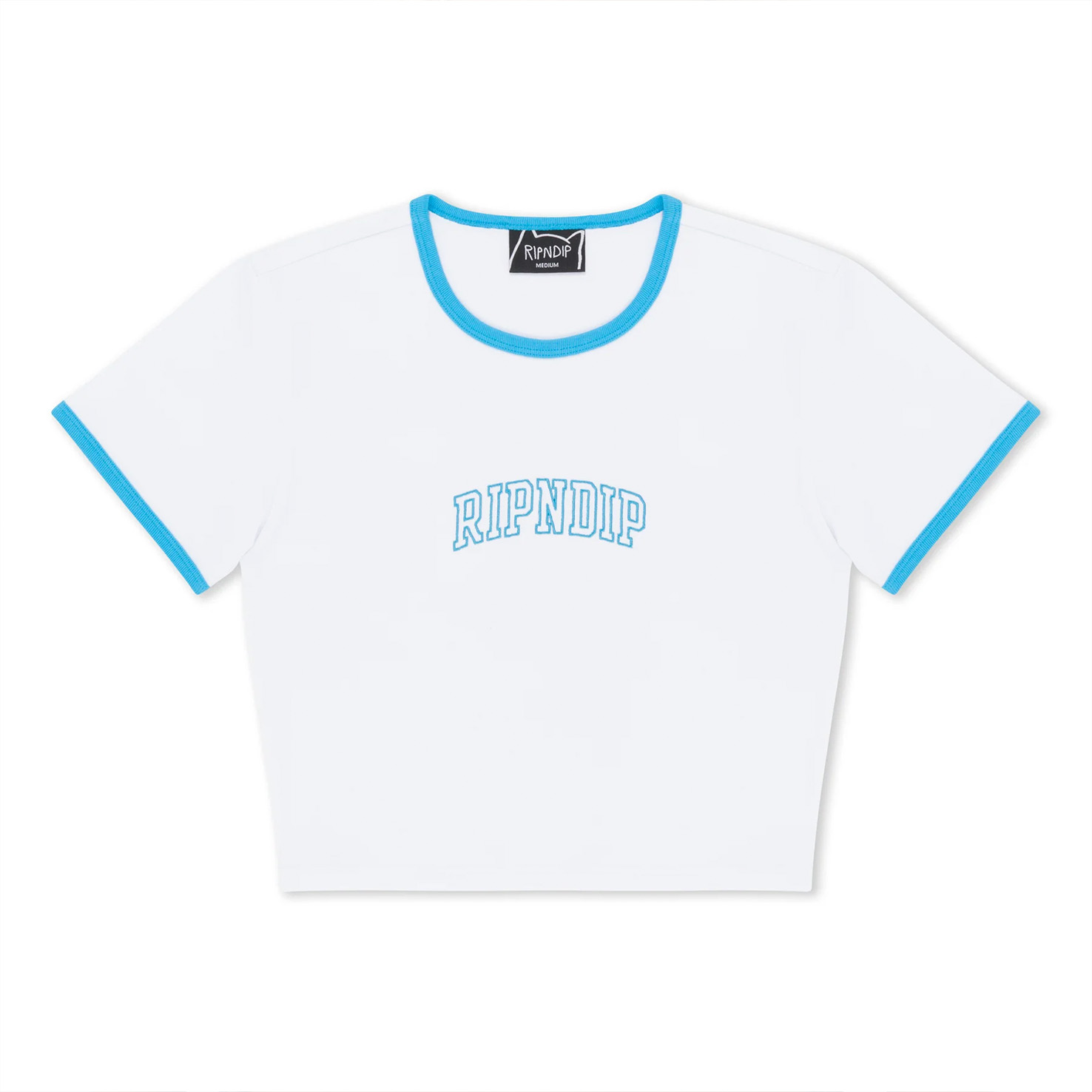 TEAM SPIRIT CROPPED RINGER TEE