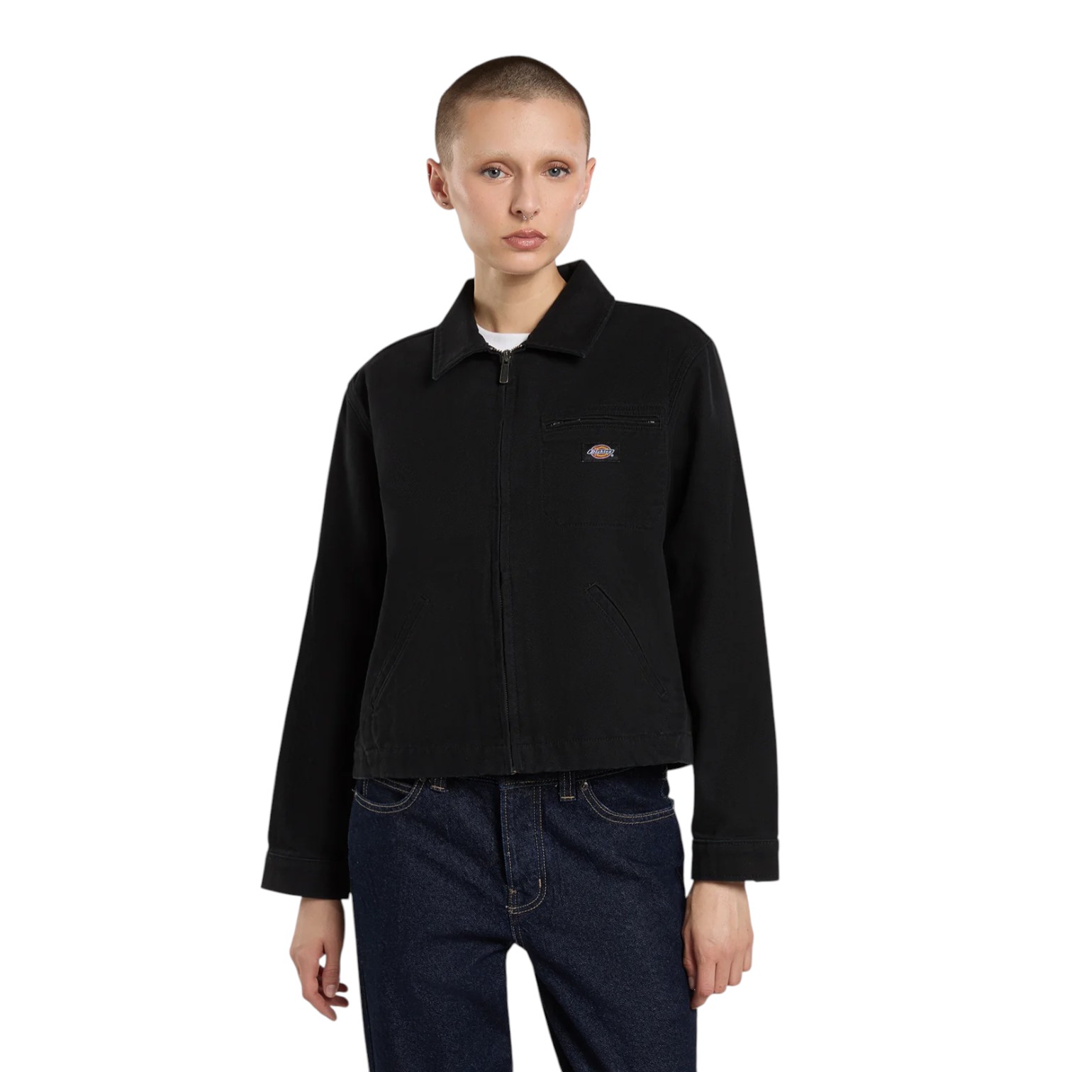 UNLINED CANVAS PAINTER JACKET W