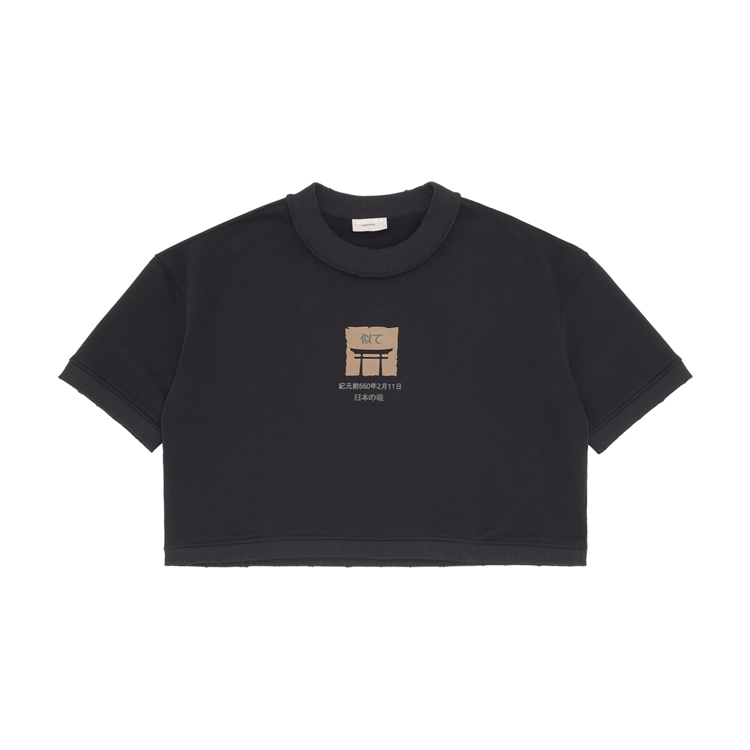 JAPAN BORN CROP T-SHIRT