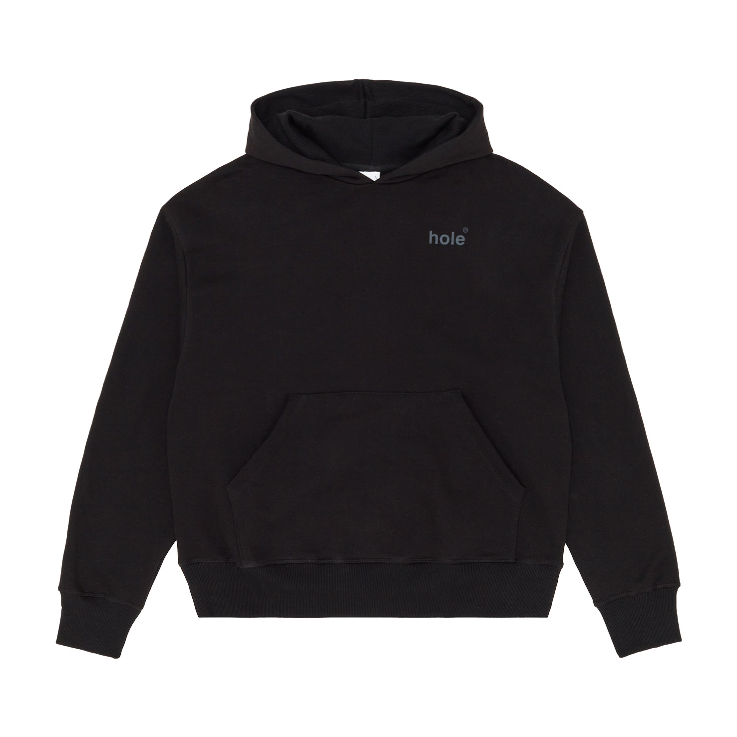 PREPRINT DETAIL OVERSIZE HOODIE