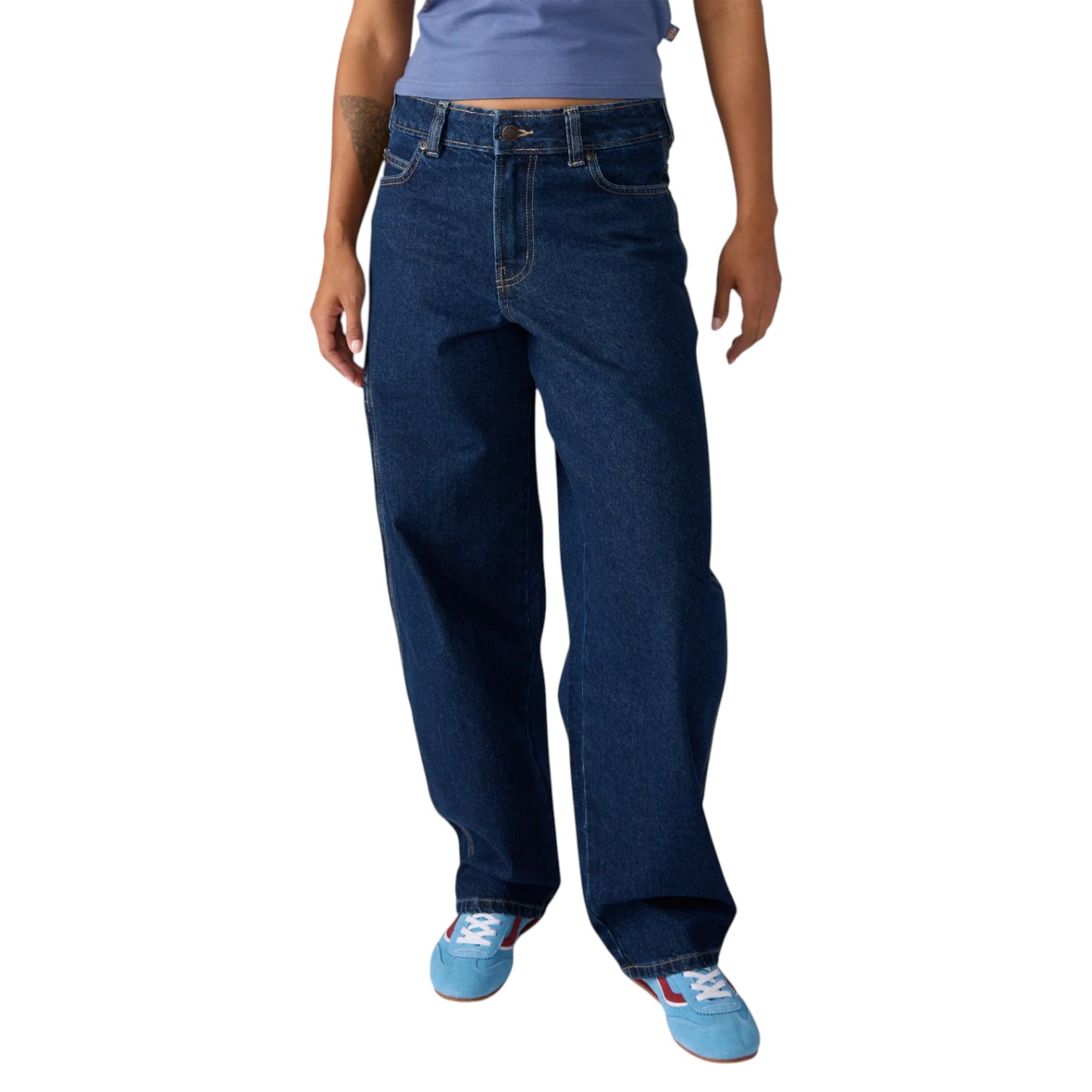 LOOSE TAPERED WORK JEANS W