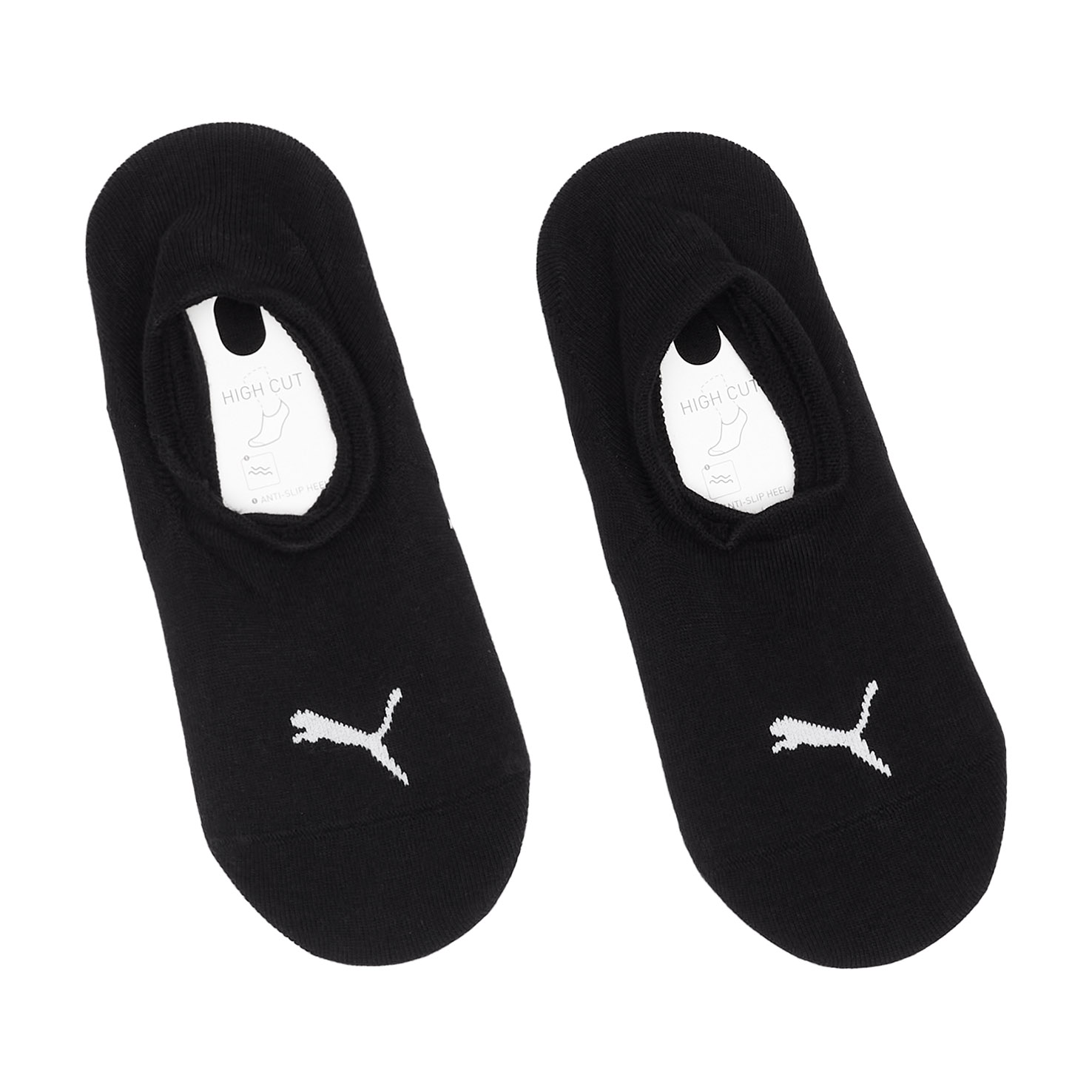 PUMA UNISEX FOOTIE 2P HIGH CUT