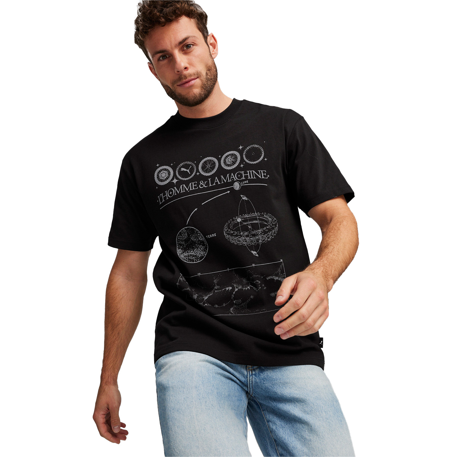 

GRAPHICS Tee, Черный