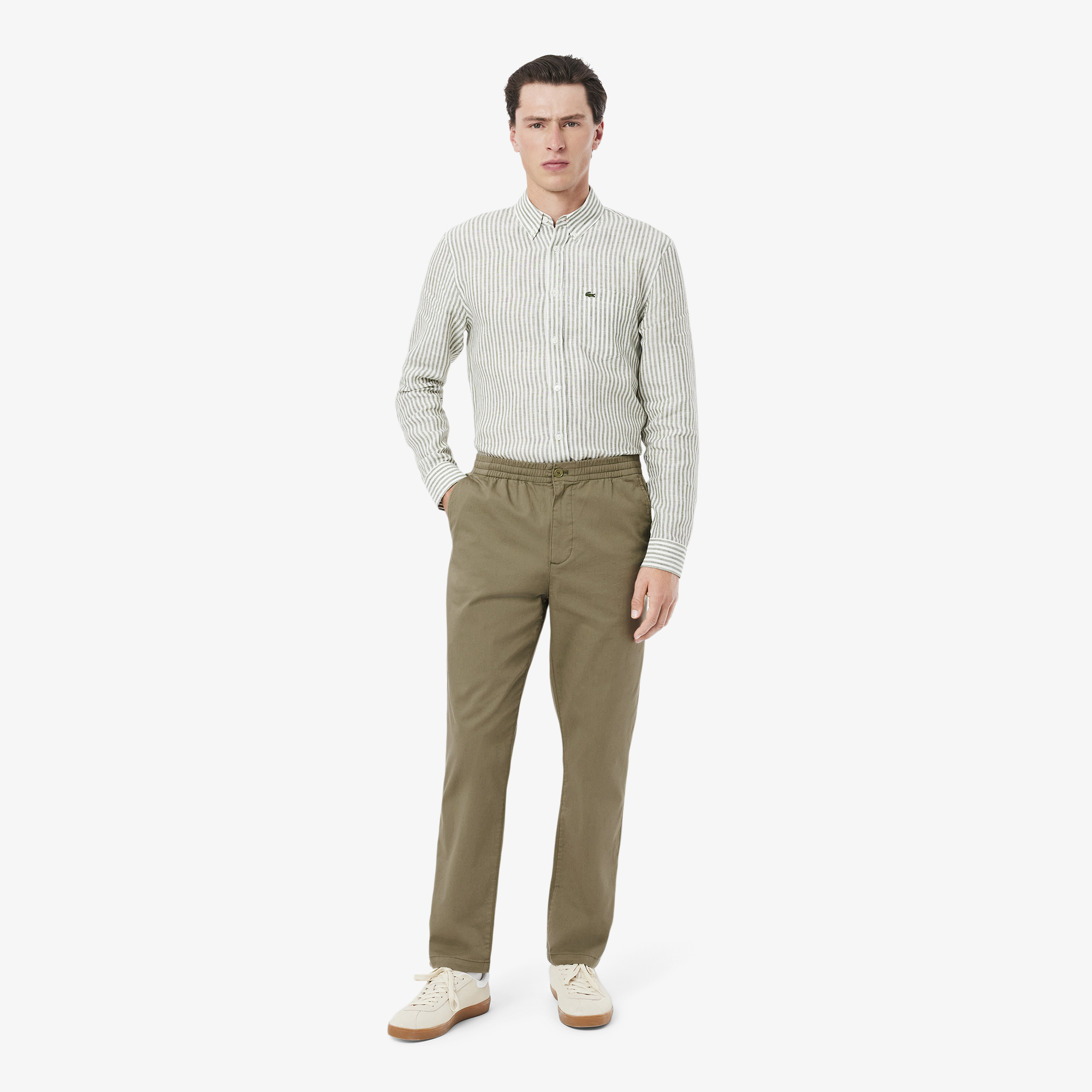 Мужские брюки Lacoste из эластичного органического хлопка