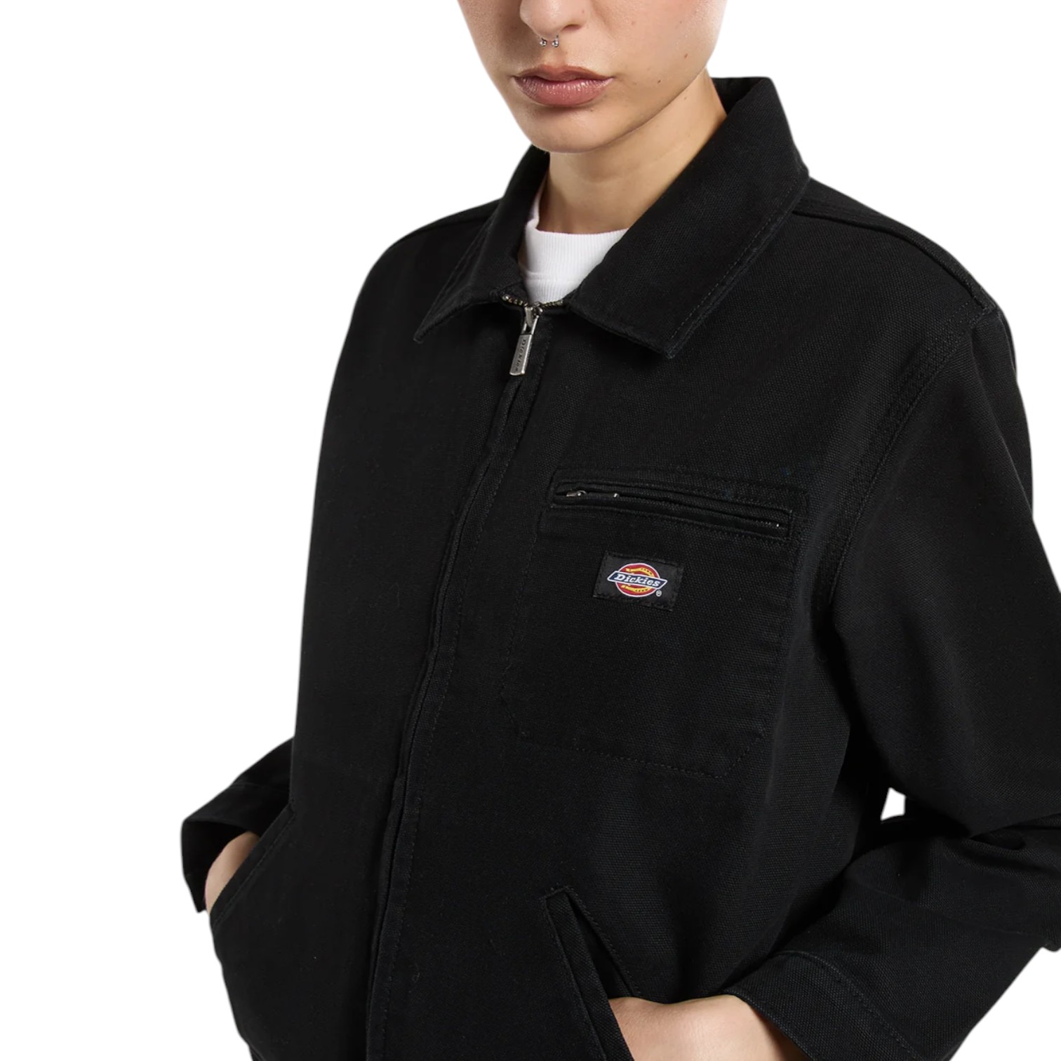 UNLINED CANVAS PAINTER JACKET W 3