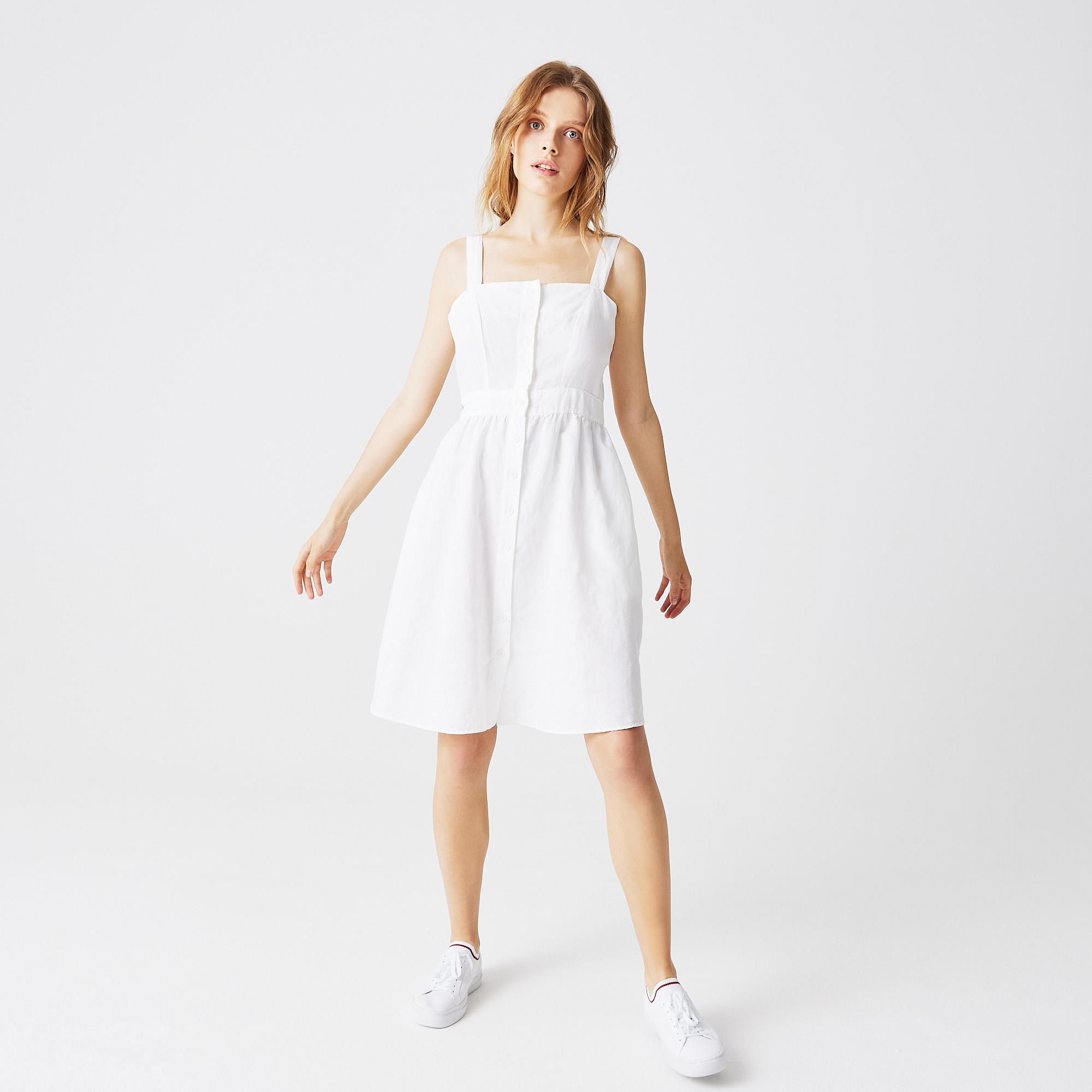 Женское платье Lacoste на бретельках