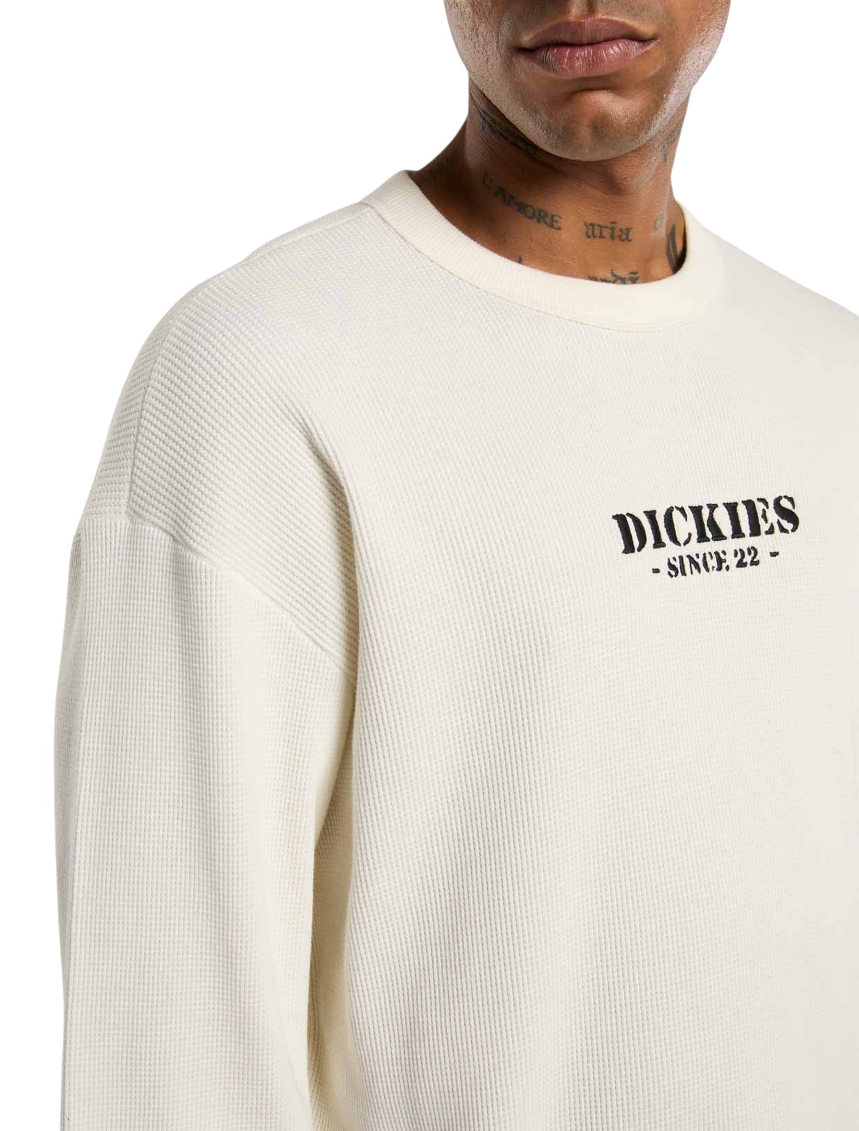 WAFFLE TEE LS 4