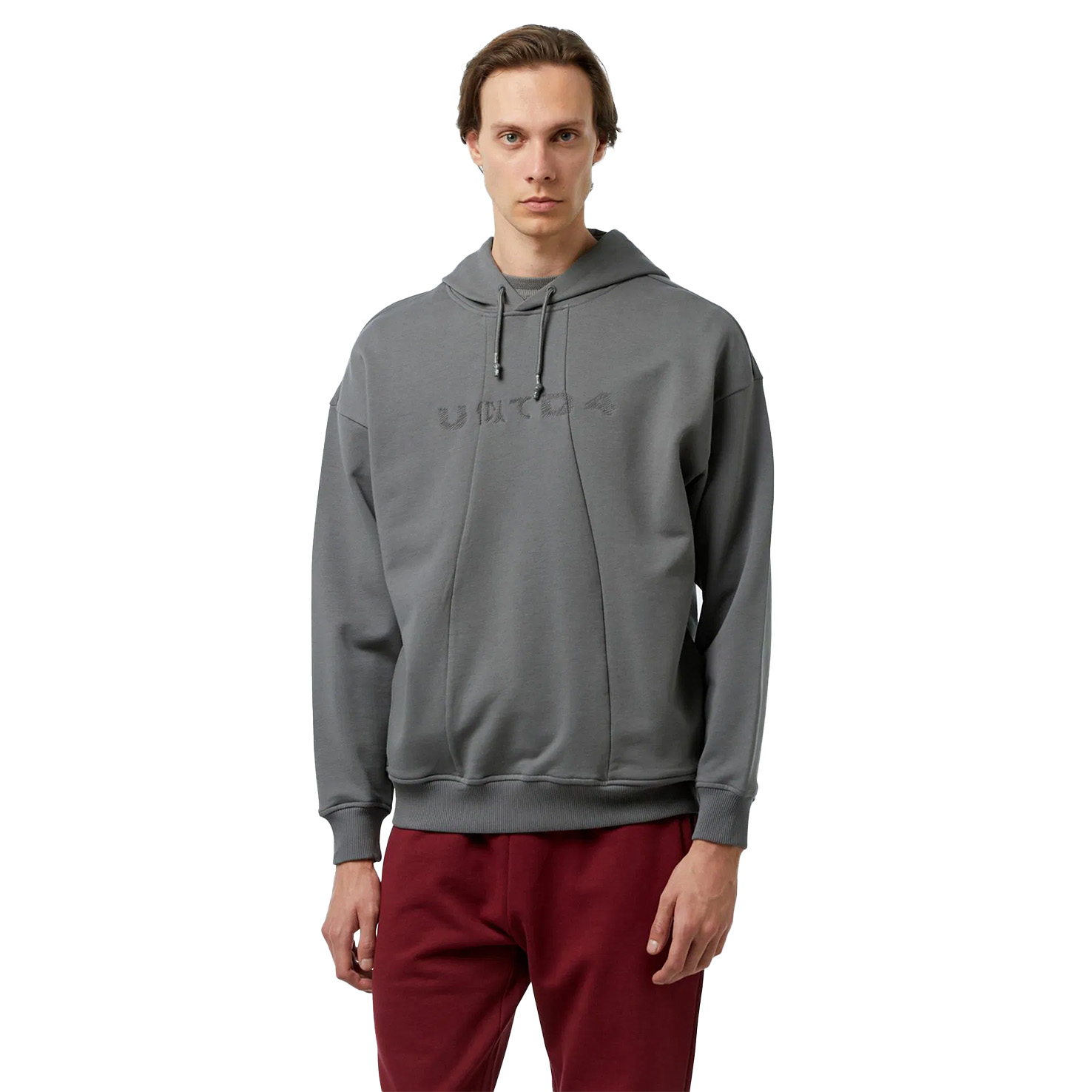 

PIECES HOODIE, Серый