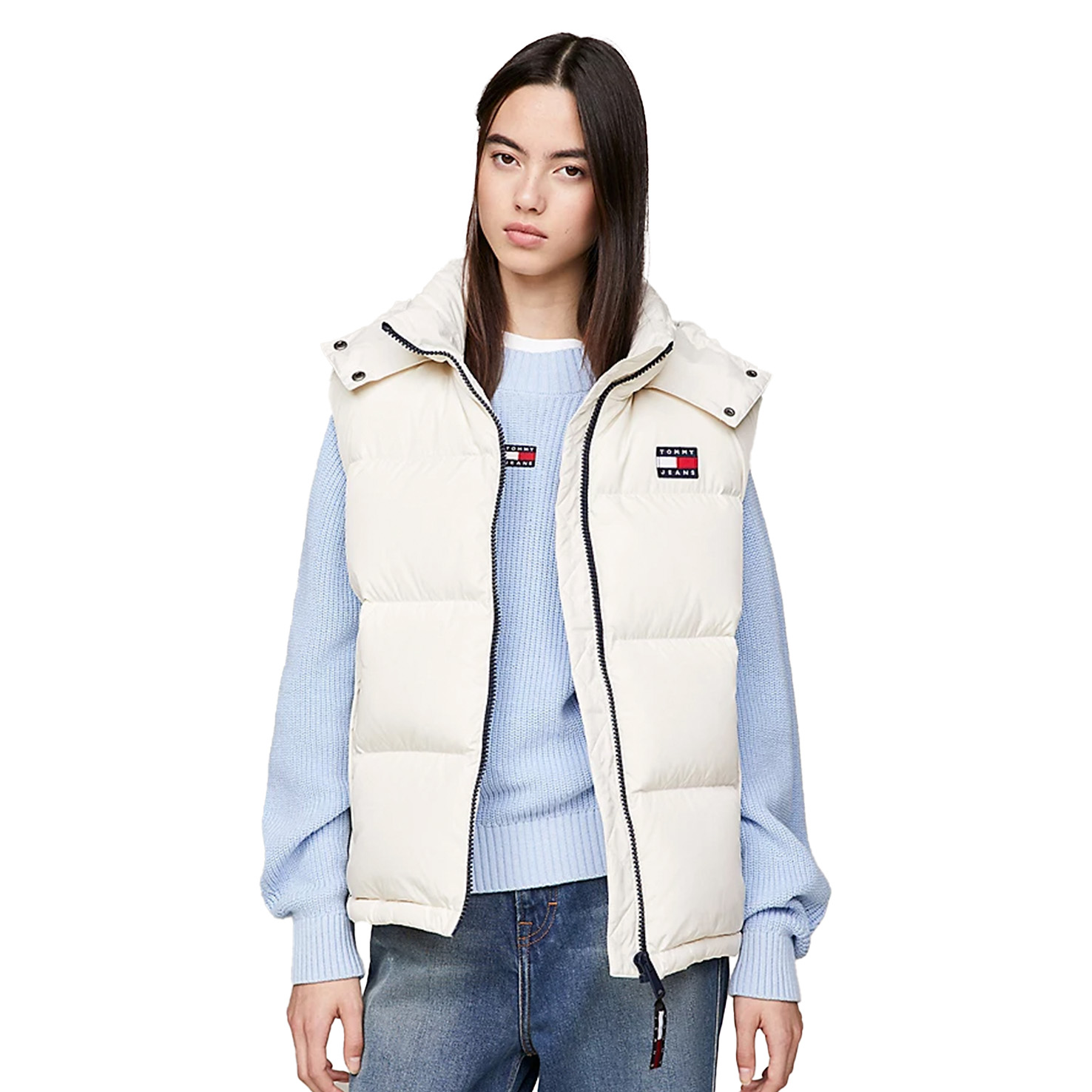 HOODED ALASKA PUFFER VEST