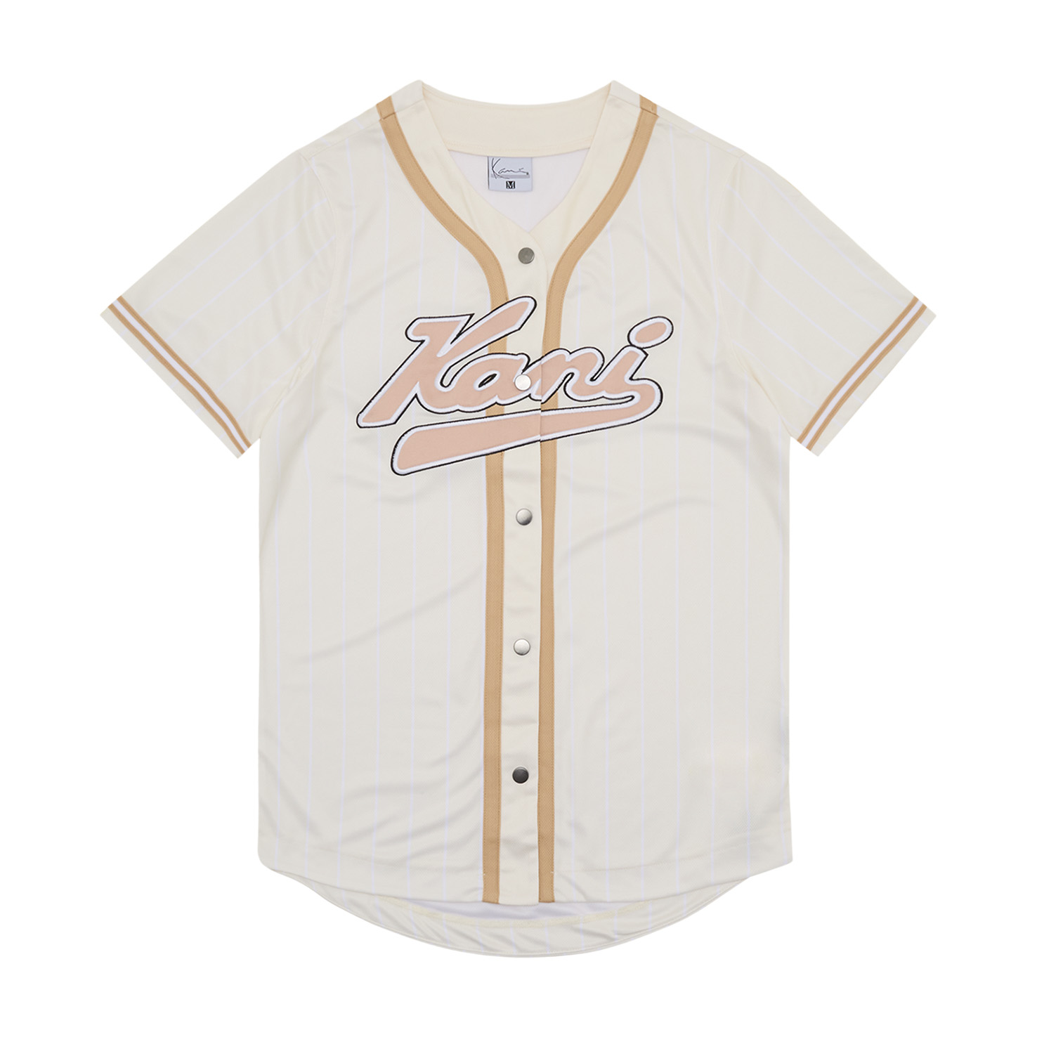 VARSITY PINSTRIPE BASEBALL SHIRT