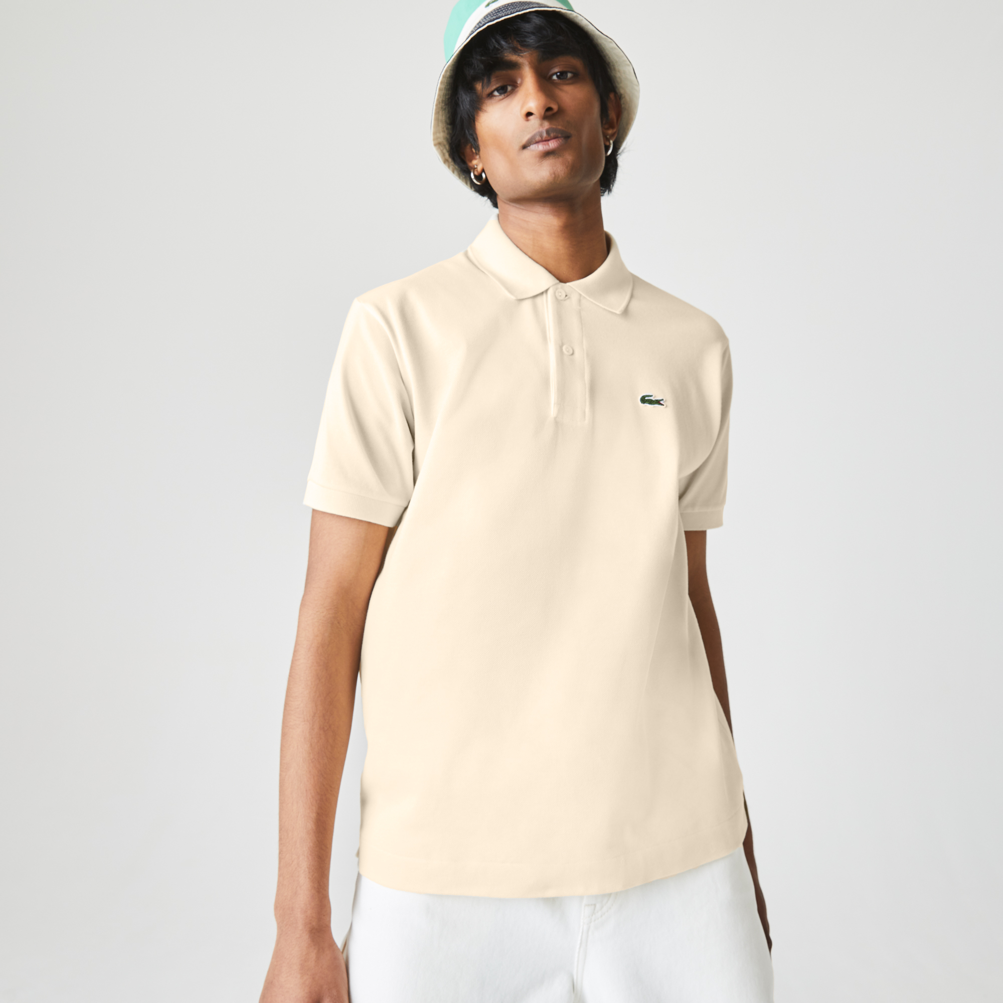 Мужское поло Lacoste L1212 классического кроя