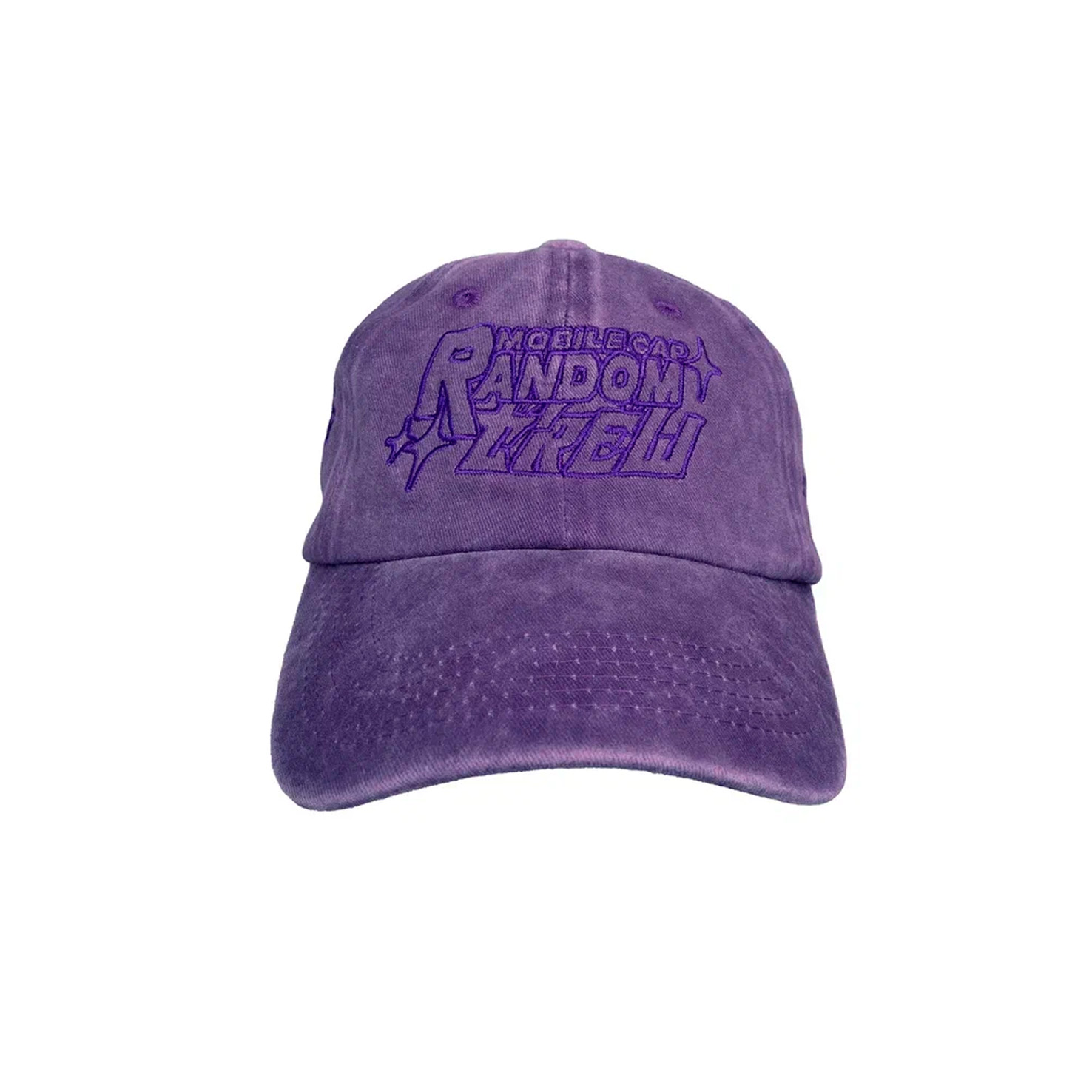 RUNDAM BLK CAP RNDMCREW, размер Один размер, цвет фиолетовый RNCP23001 - фото 2