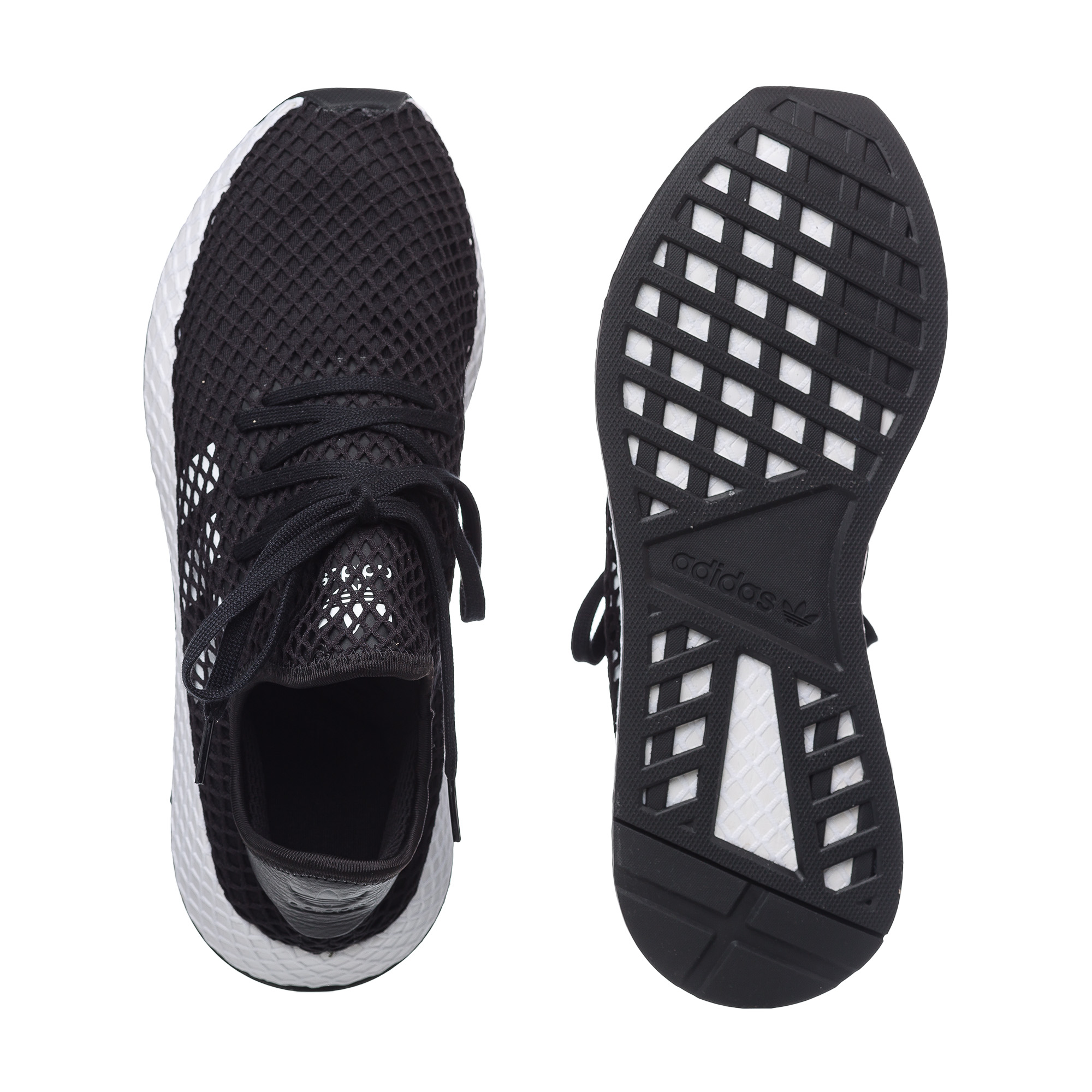 DEERUPT RUNNER Adidas, размер 42.5, цвет черный ADBD7890 - фото 4