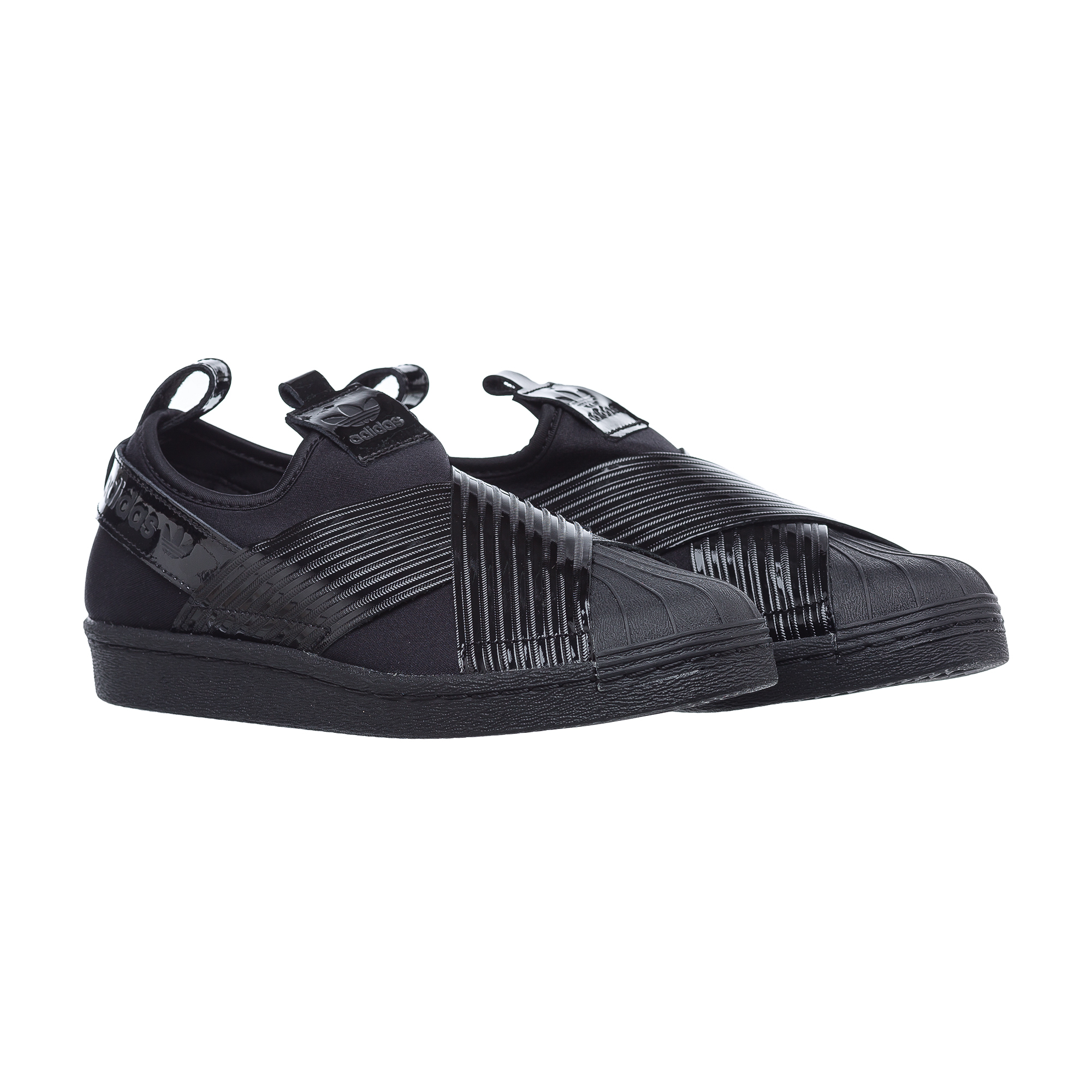 Superstar Slip On Adidas, размер 37, цвет черный ADBD8055 - фото 2