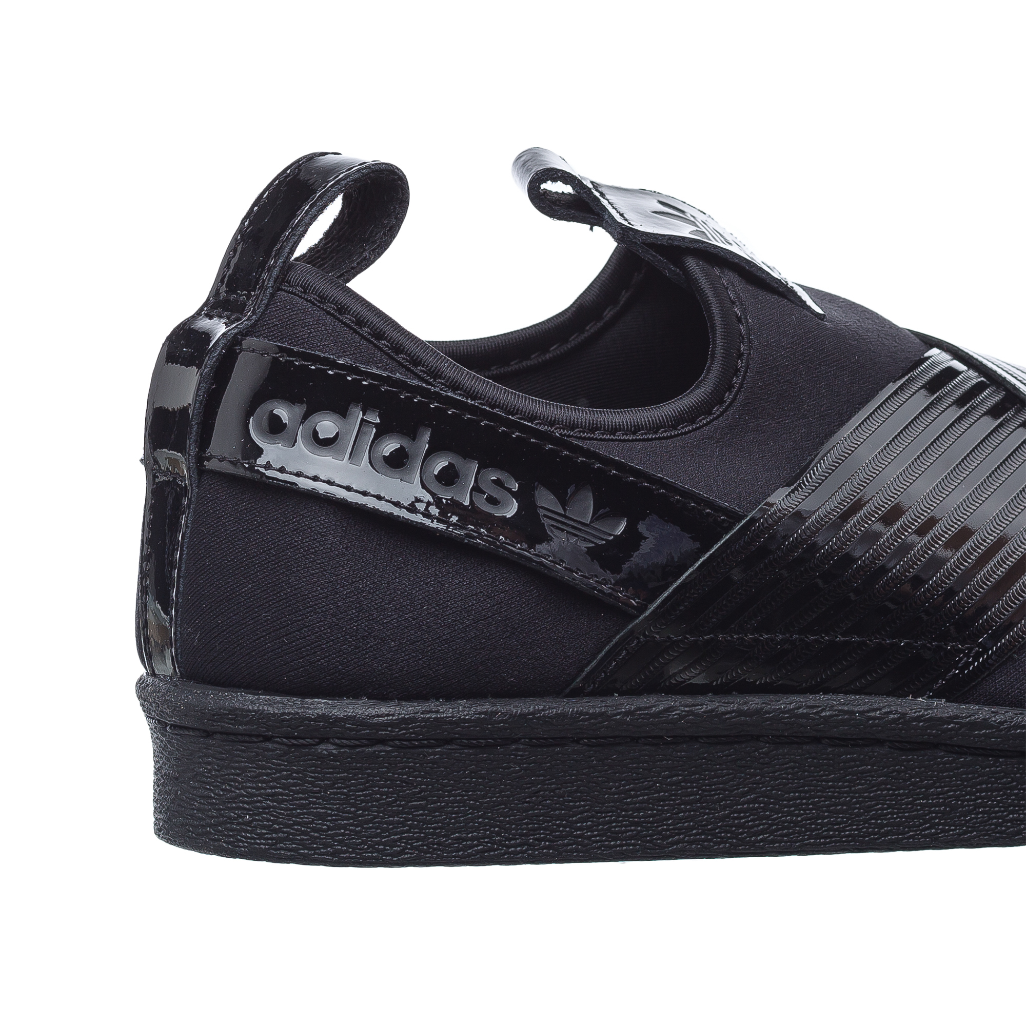Superstar Slip On Adidas, размер 37, цвет черный ADBD8055 - фото 6