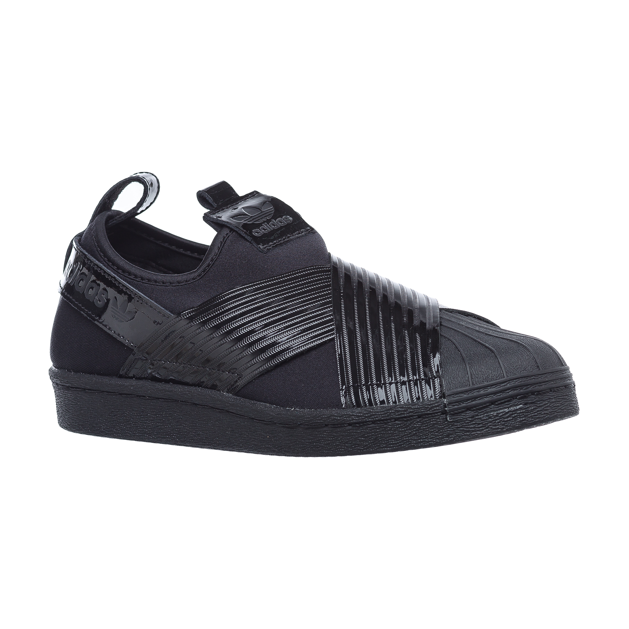 Superstar Slip On Adidas, размер 37, цвет черный ADBD8055 - фото 1