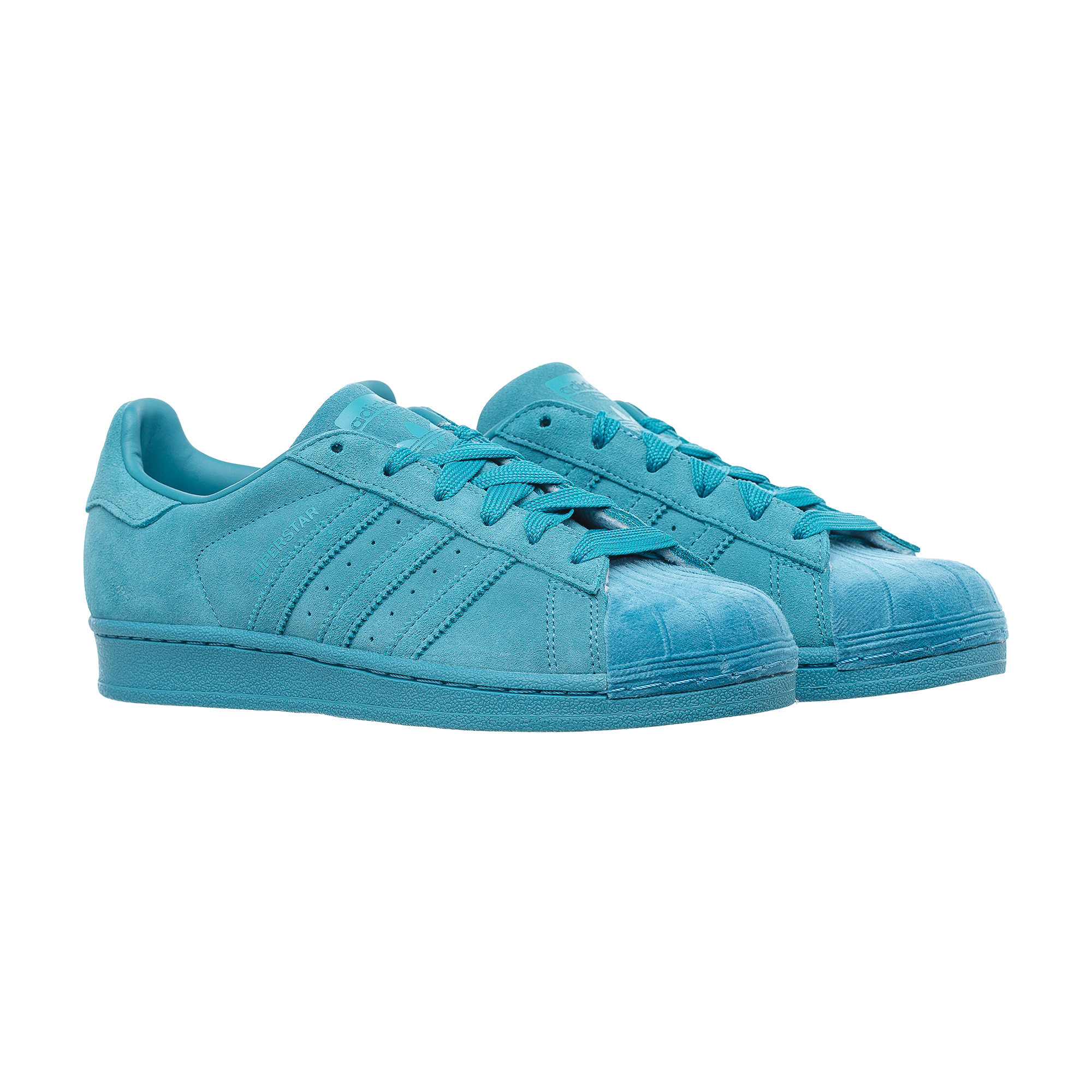 SUPERSTAR W Adidas, размер 36, цвет голубой ADCG6006 - фото 2