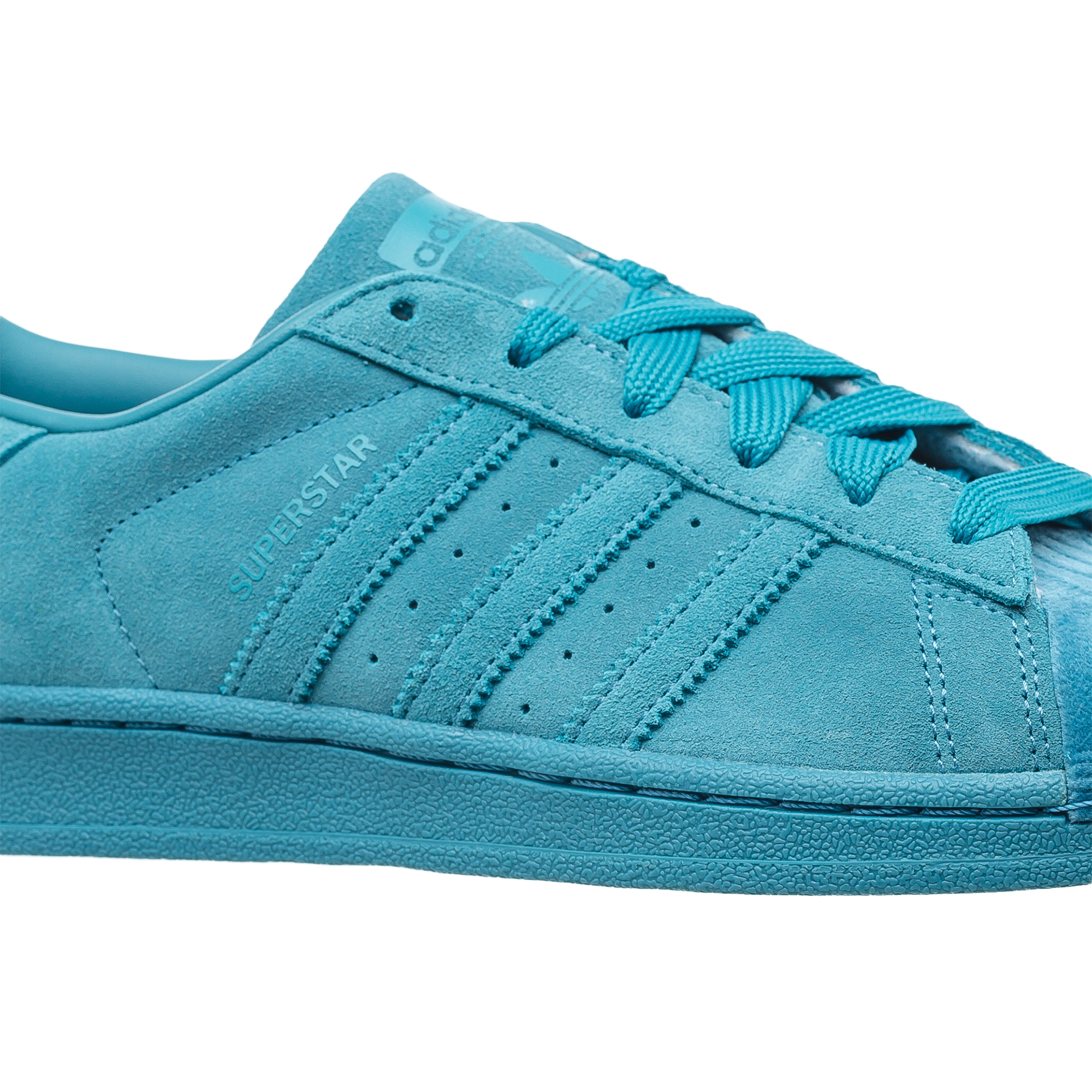 SUPERSTAR W Adidas, размер 36, цвет голубой ADCG6006 - фото 6
