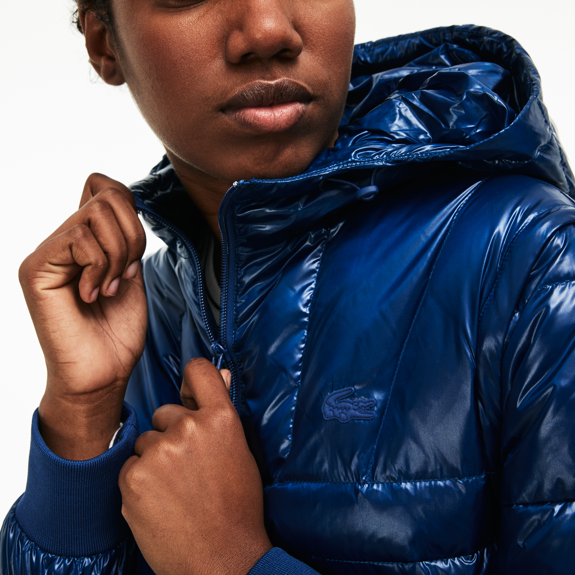 Куртка Lacoste LACOSTE, размер 42, цвет синий BF8885 - фото 1