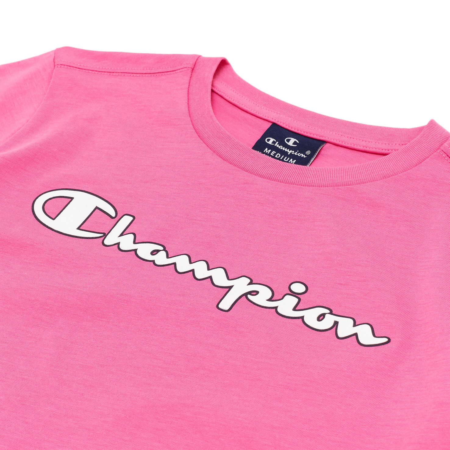 T-SHIRTS CHAMPION, размер L, цвет розовый CH305702 - фото 3