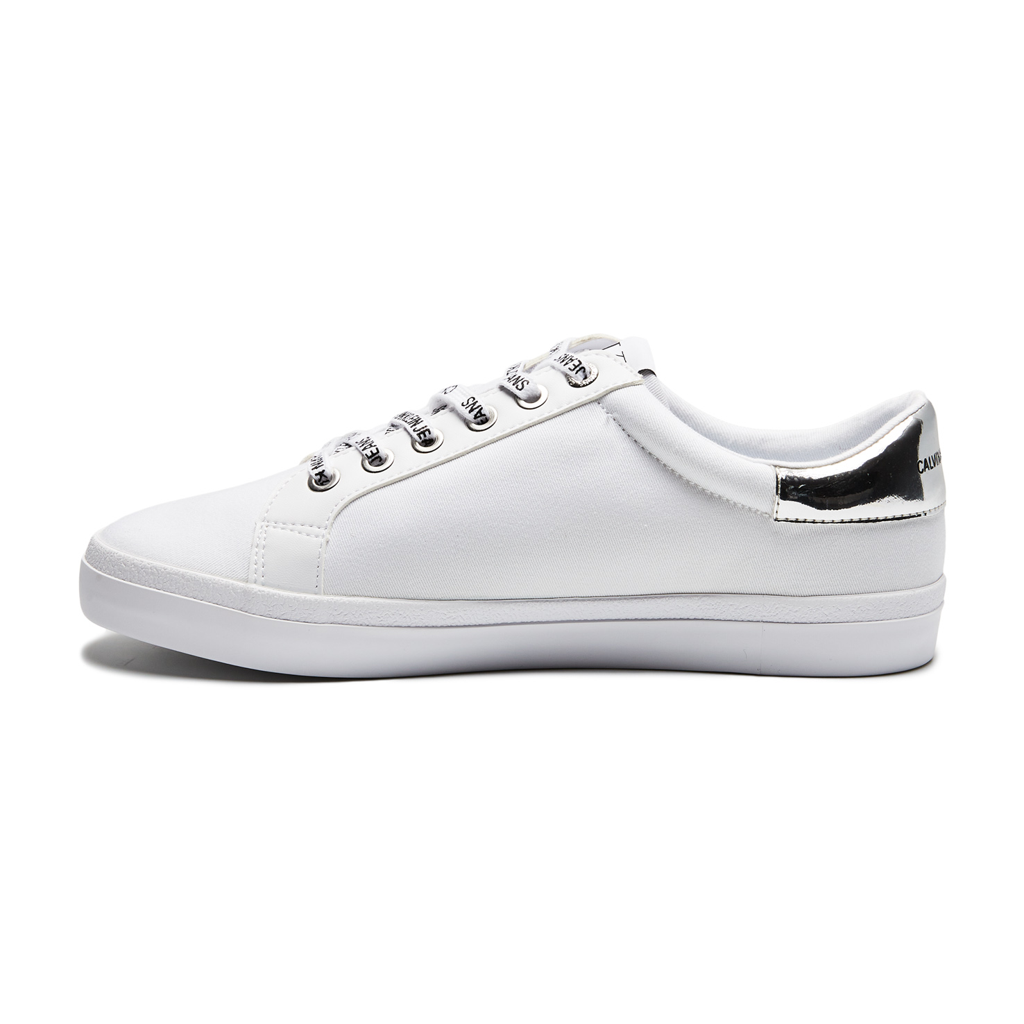 LOW PROFILE SNEAKER LACEUP CO CALVIN KLEIN, размер 36, цвет белый CKYW0YW00057 - фото 5