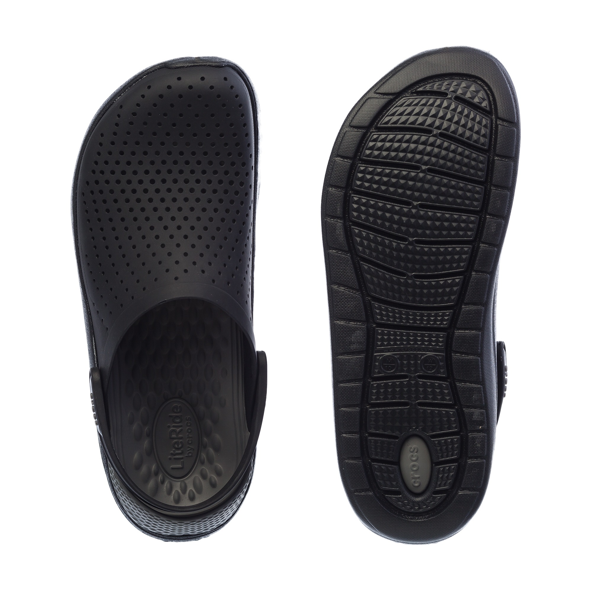 LiteRide Clog Crocs, размер 39-40, цвет черный CR204592 - фото 4