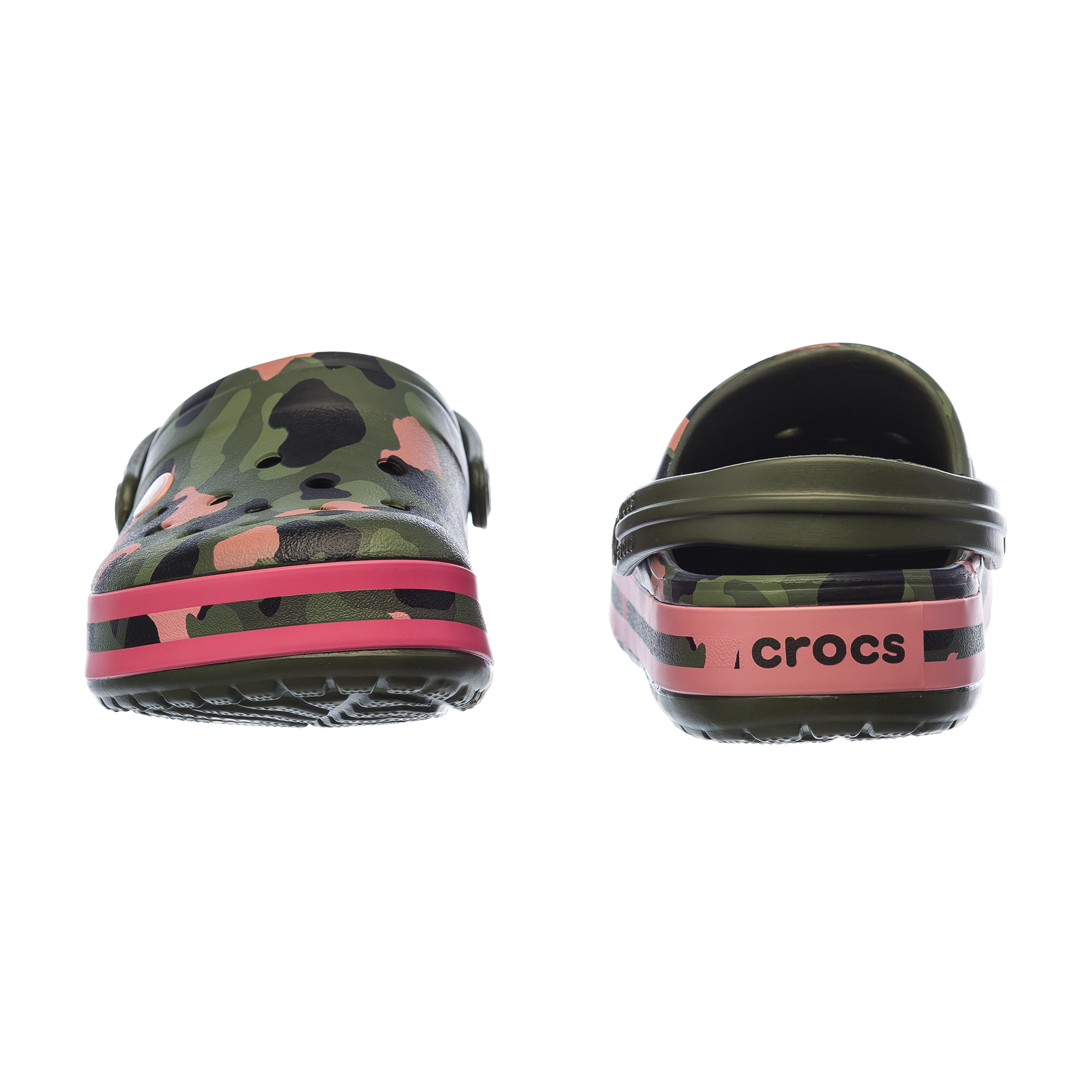 Crocband Seasonal Graphic Clog Crocs, размер 37-38, цвет зеленый CR205579 - фото 5