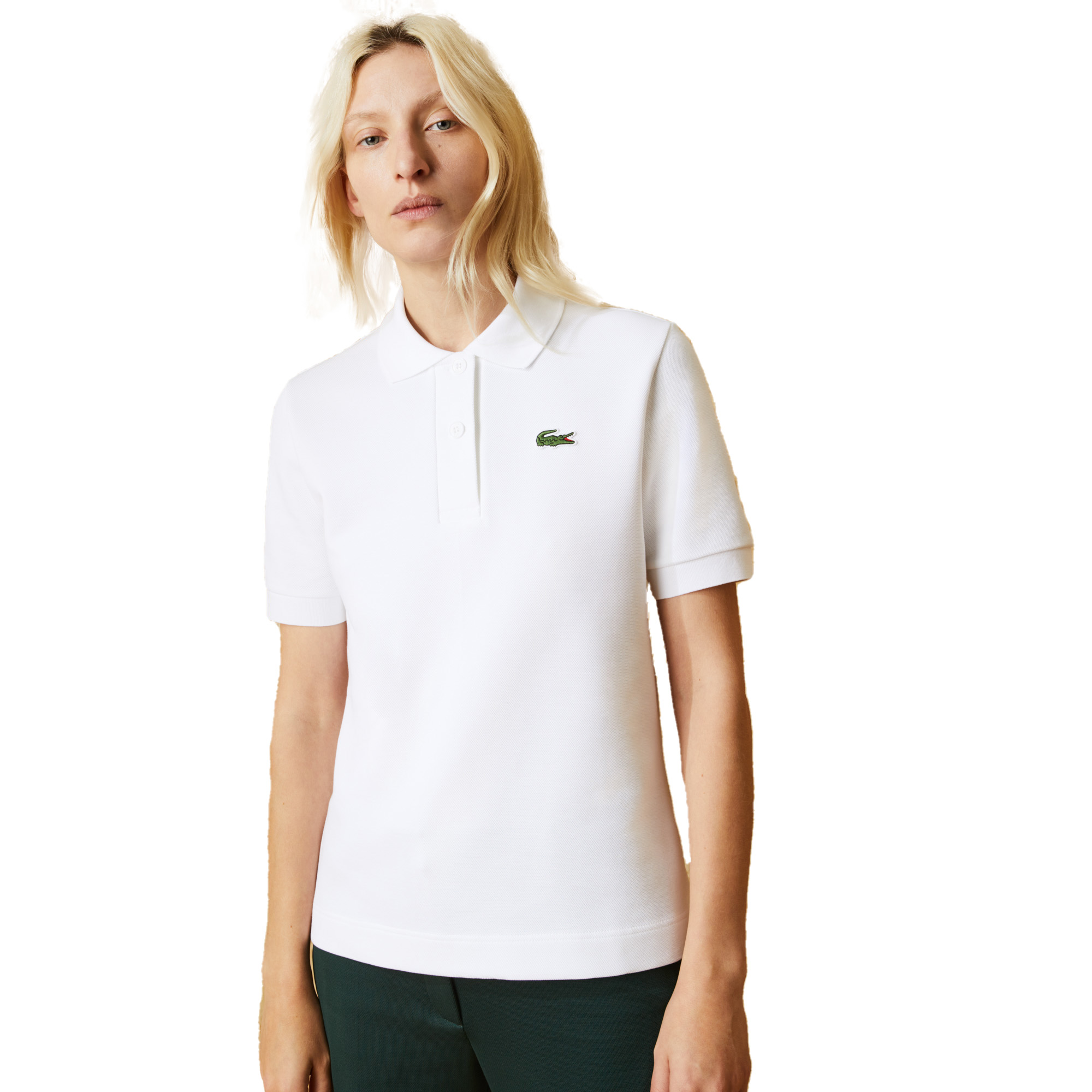 

Поло Lacoste, Белый