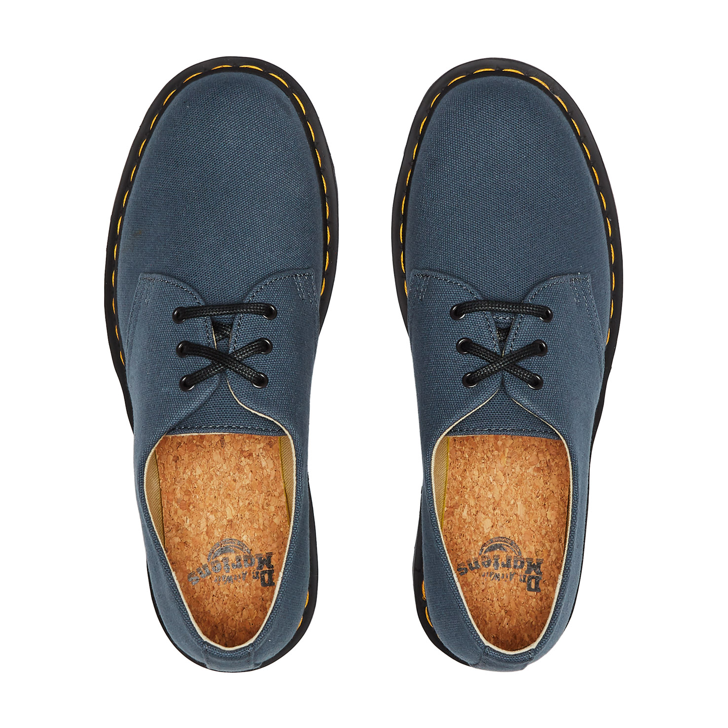 1461 Canvas Oxford Shoes DR.MARTENS, размер 40, цвет синий DM27211 - фото 3