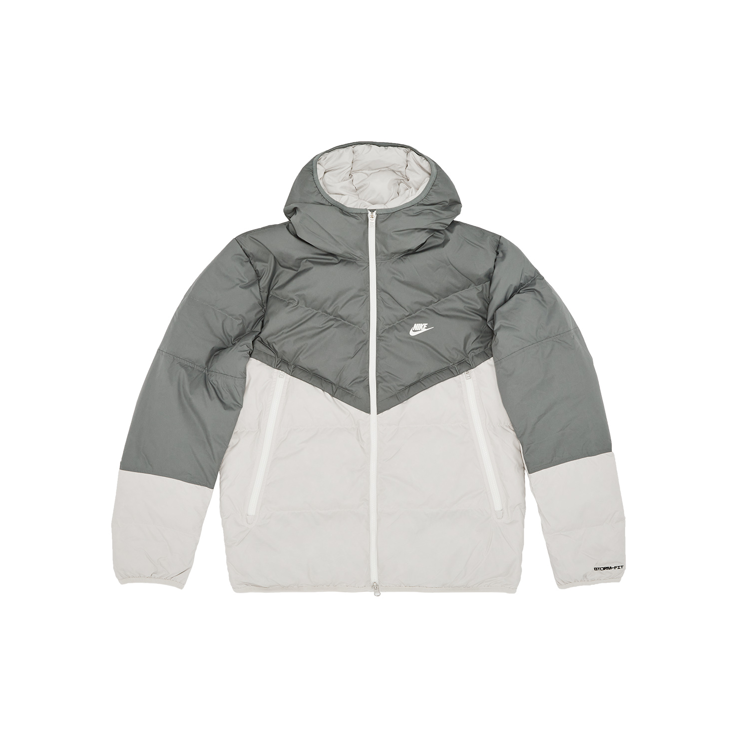 STORM-FIT WINDRUNNER PUFFER NIKE серого цвета