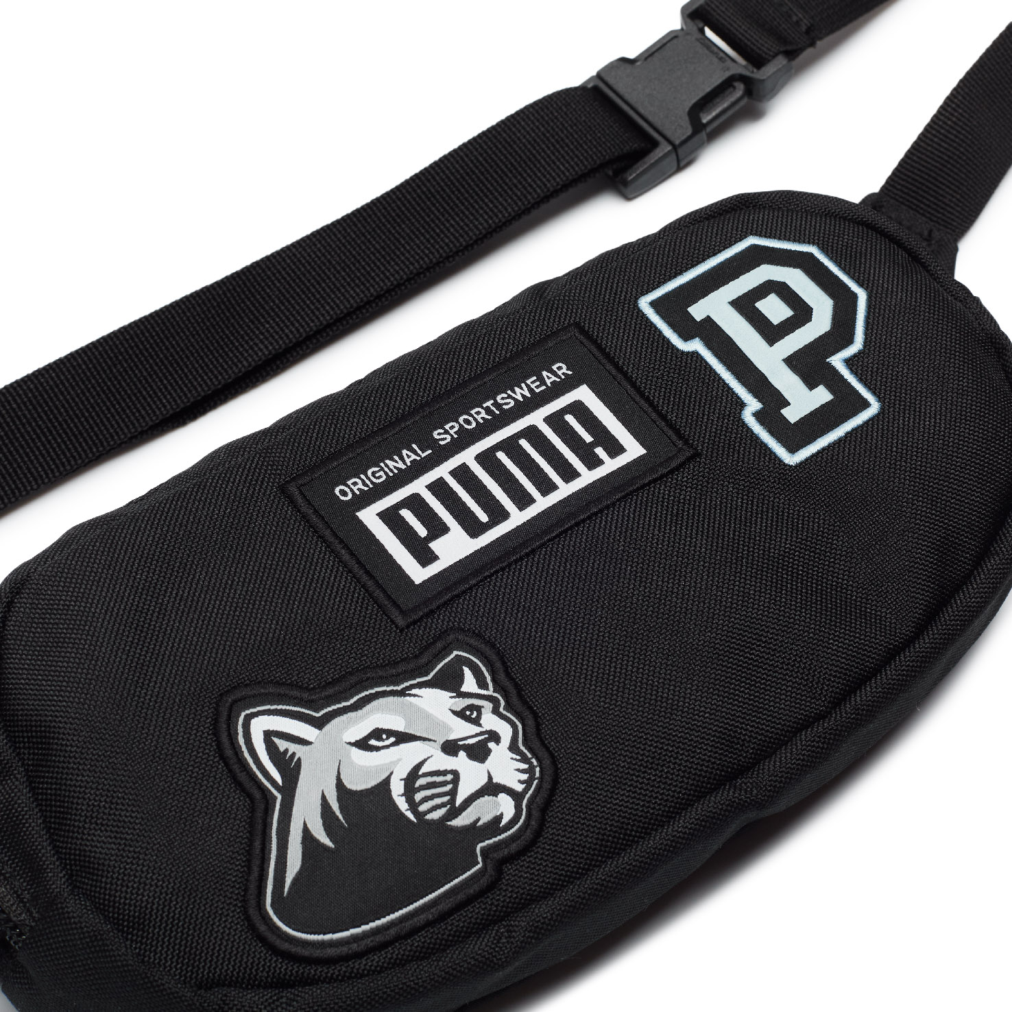 Patch Waist Bag PUMA, размер Один размер, цвет черный PM078562 - фото 3