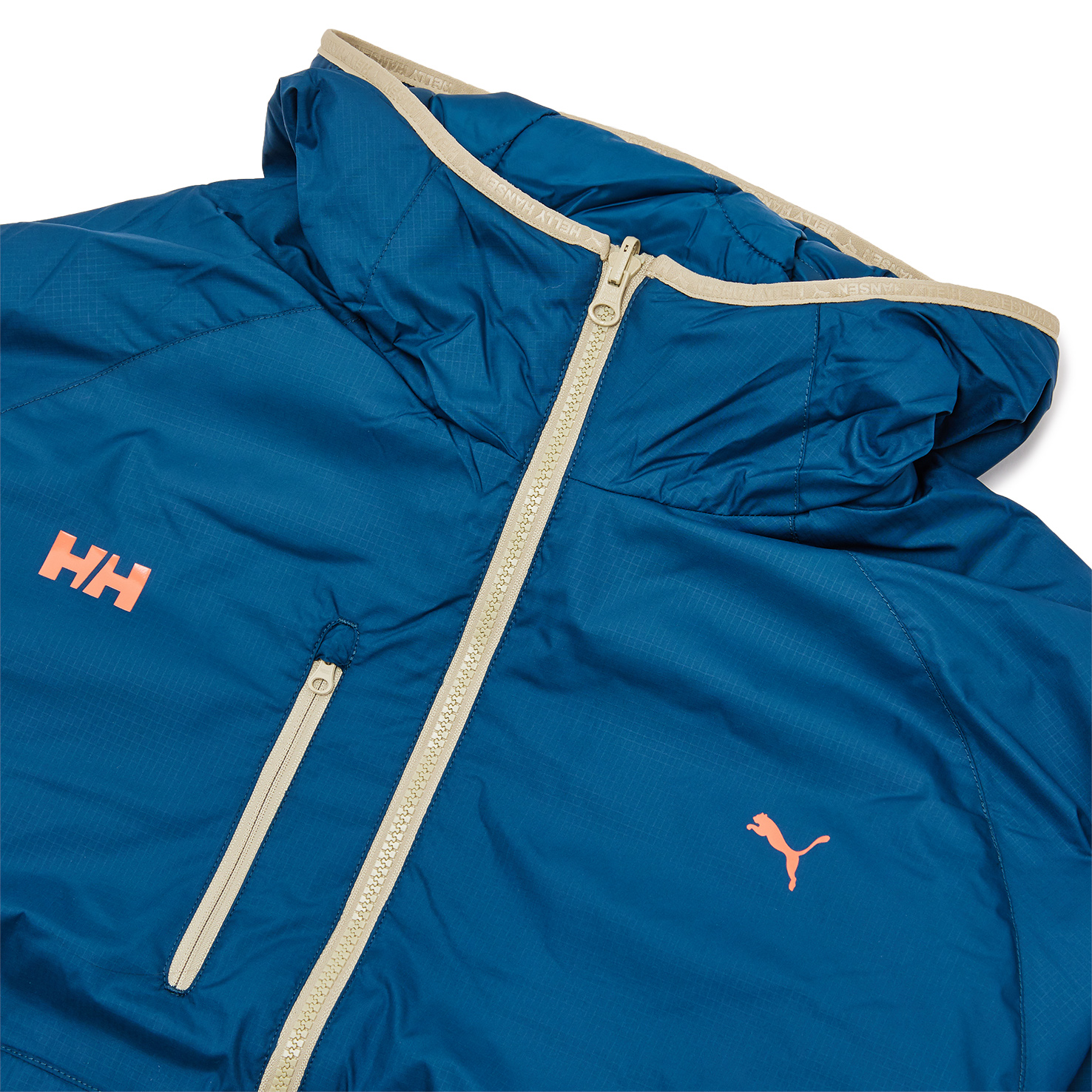 PUMA x HELLY HANSEN Rev. Padded Jacket I PUMA, размер L, цвет синий PM532841 - фото 3