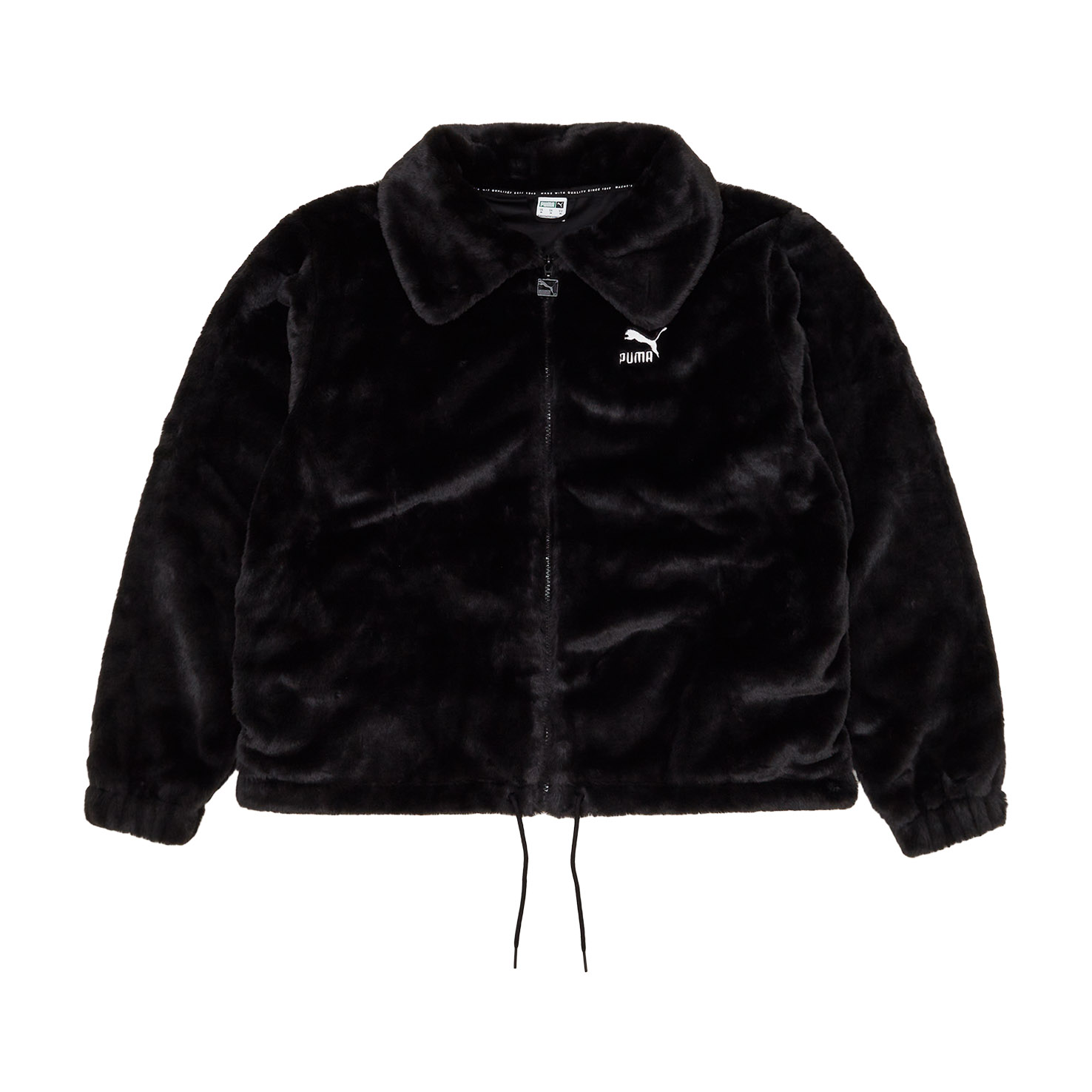 Classics Faux Fur Jacket PUMA черного цвета