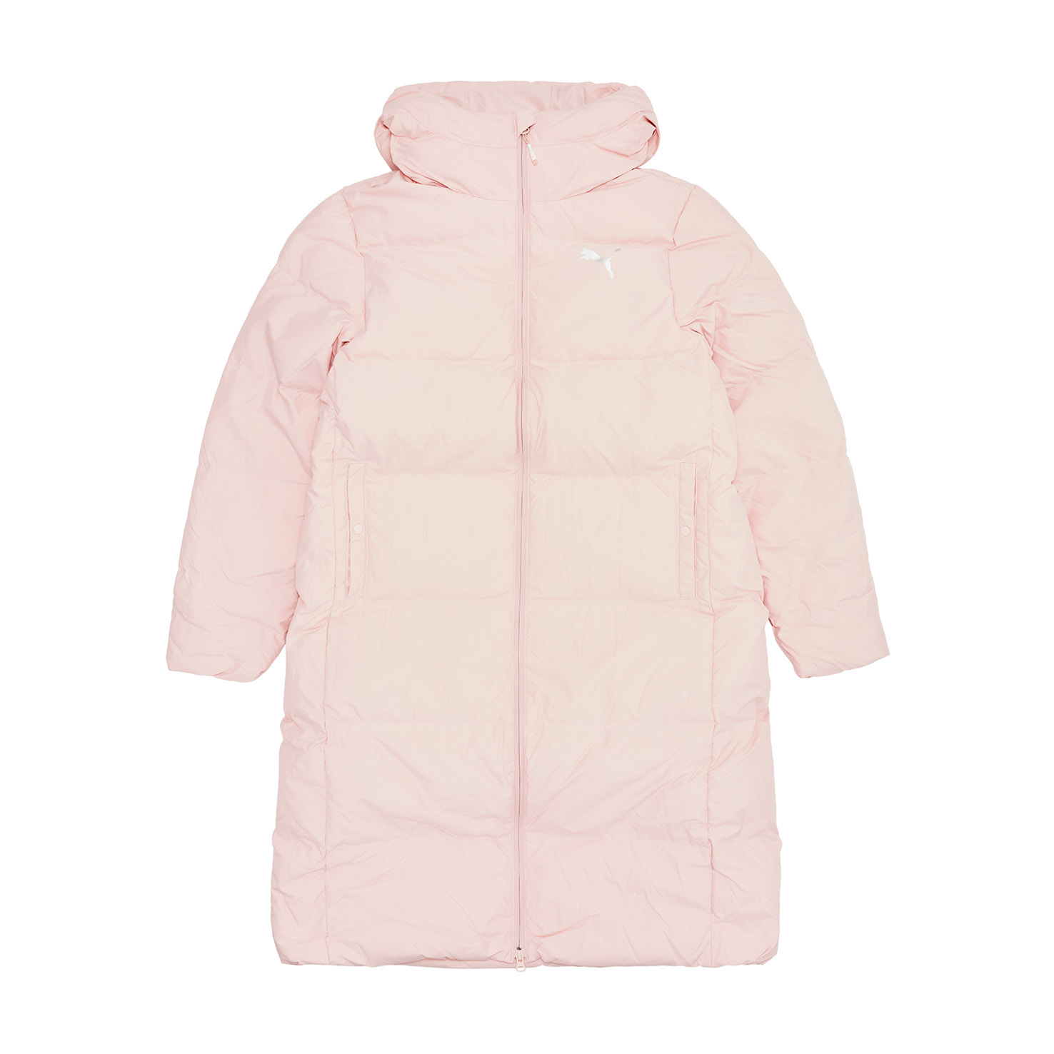 Long Oversized Down Coat PUMA розового цвета