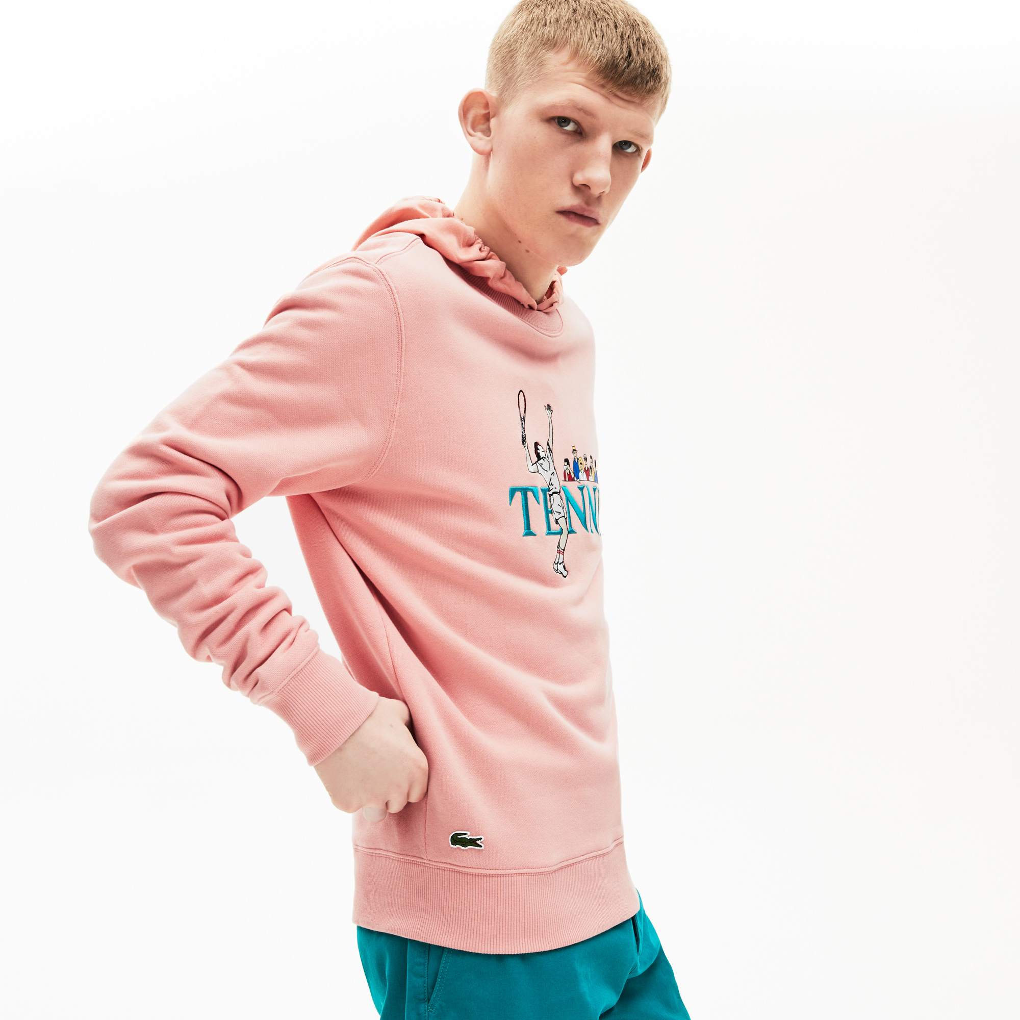 фото Толстовка lacoste l!ve