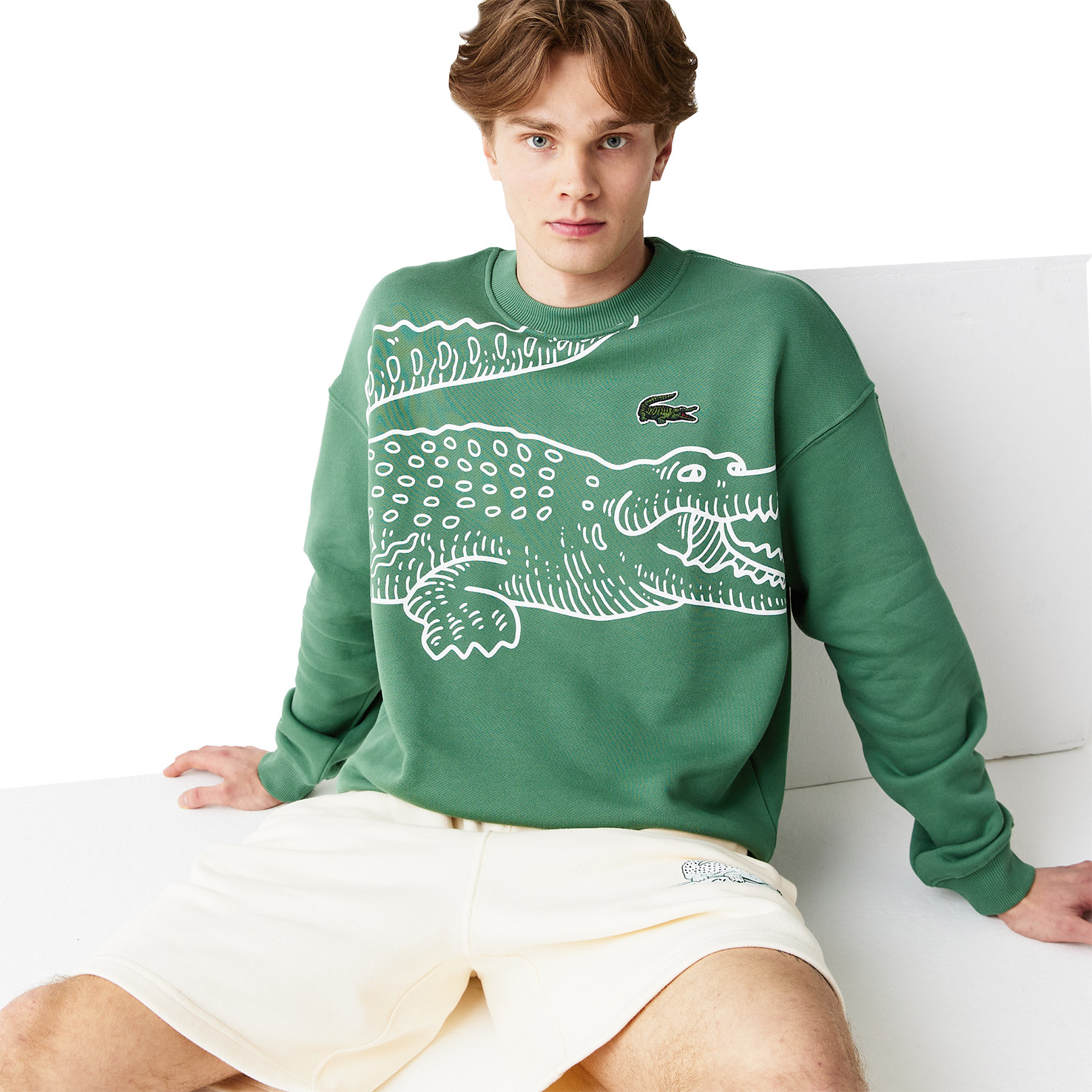 

Толстовка LACOSTE, Зеленый