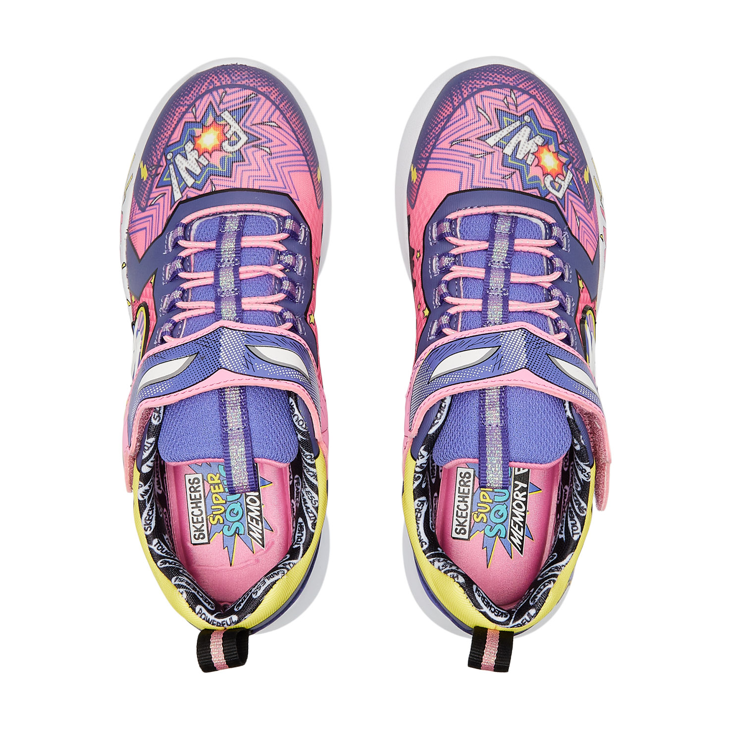 DYNAMIGHT HERO STATUS Kids' low shoes SKECHERS, размер 34.5, цвет розовый SK302204L - фото 3