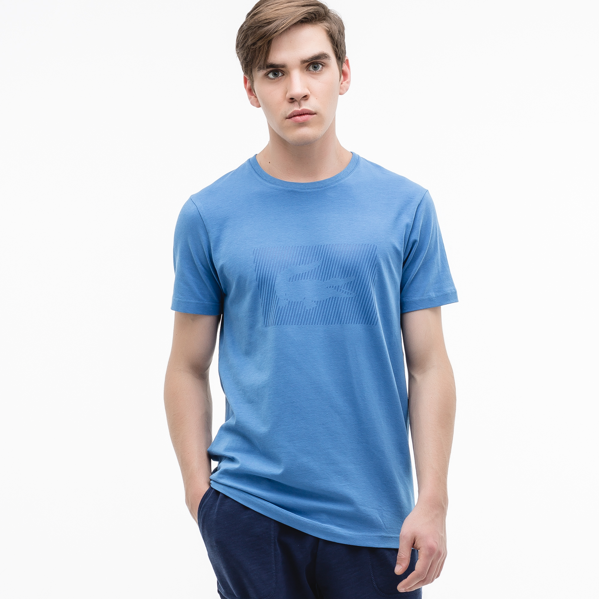 

Футболка Lacoste, Голубой