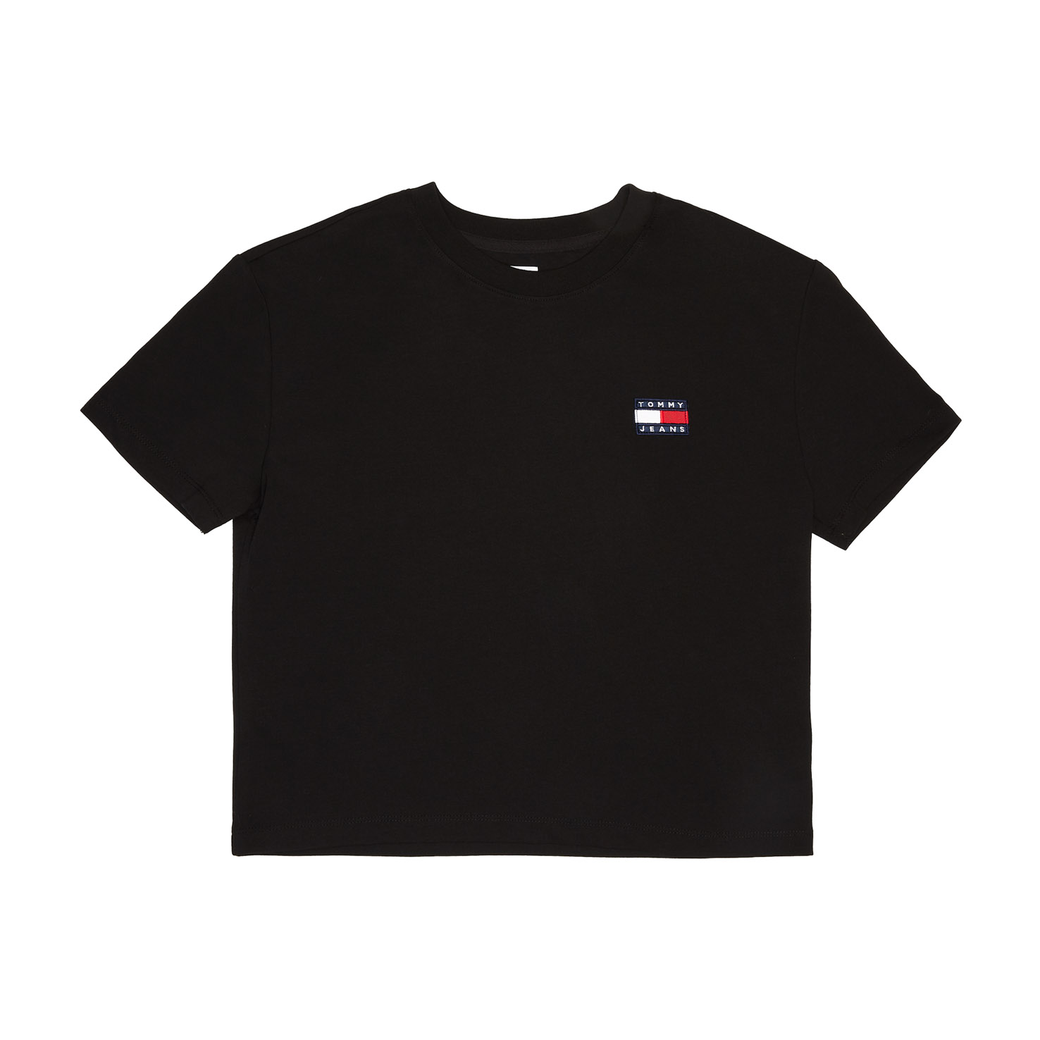 

TOMMY BADGE TEE, Черный
