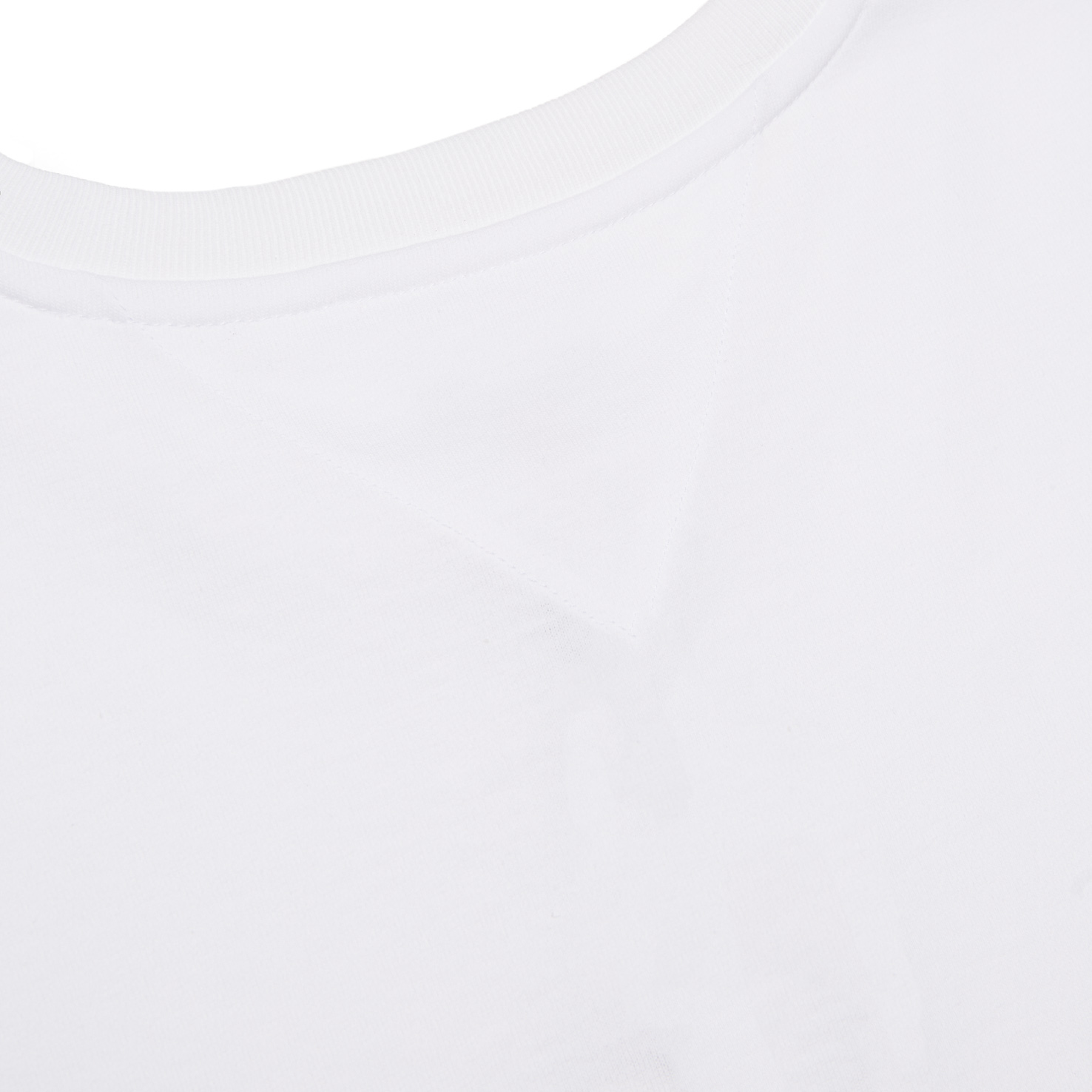 CENTER BADGE TEE TOMMY JEANS, размер M, цвет белый TMDW0DW10404 - фото 4