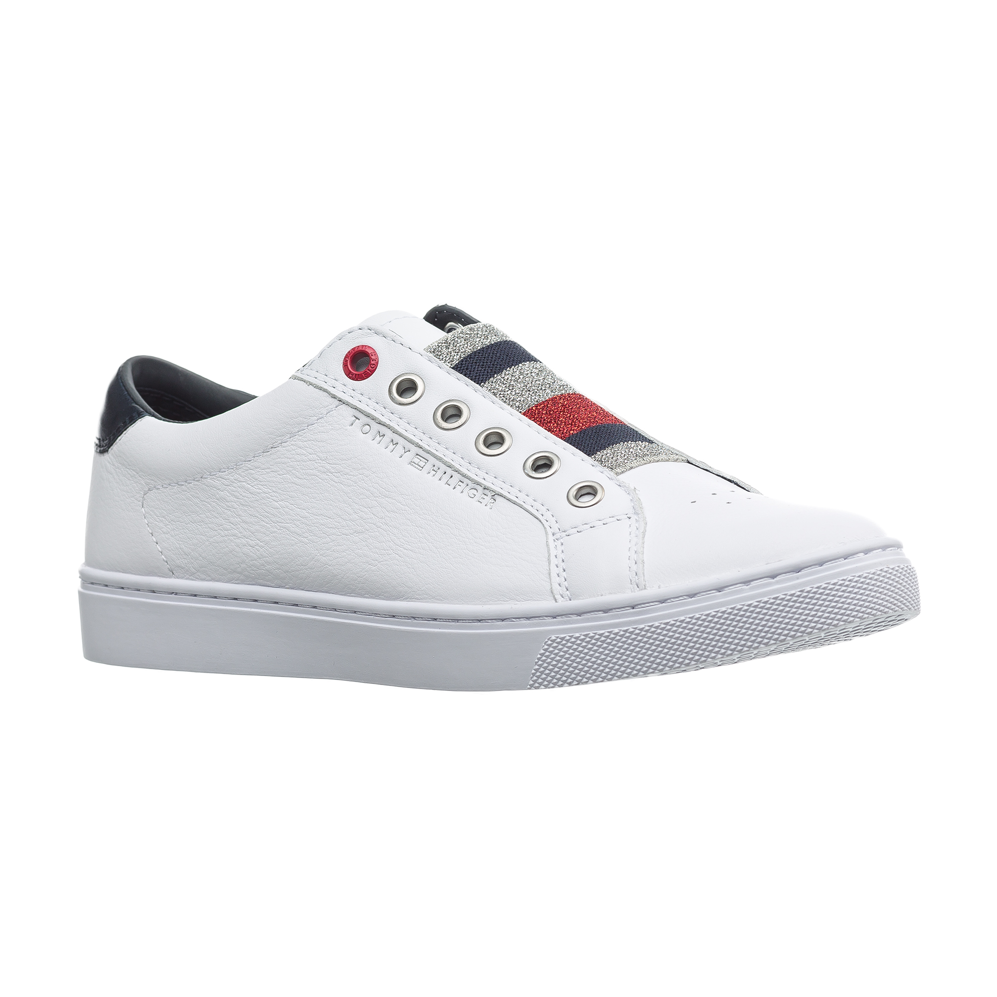

TOMMY ELASTIC ESSENTIAL SNEAKER, Белый