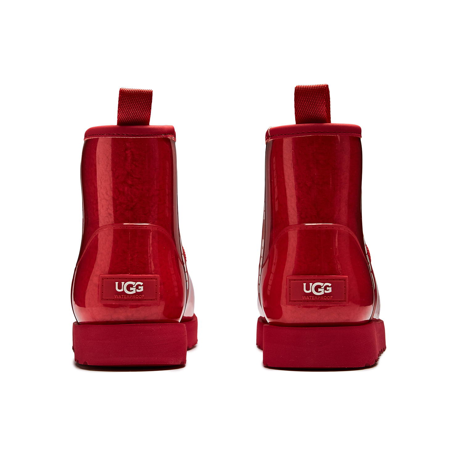 Classic Clear Mini UGG, размер 38, цвет красный UG1113190 - фото 4