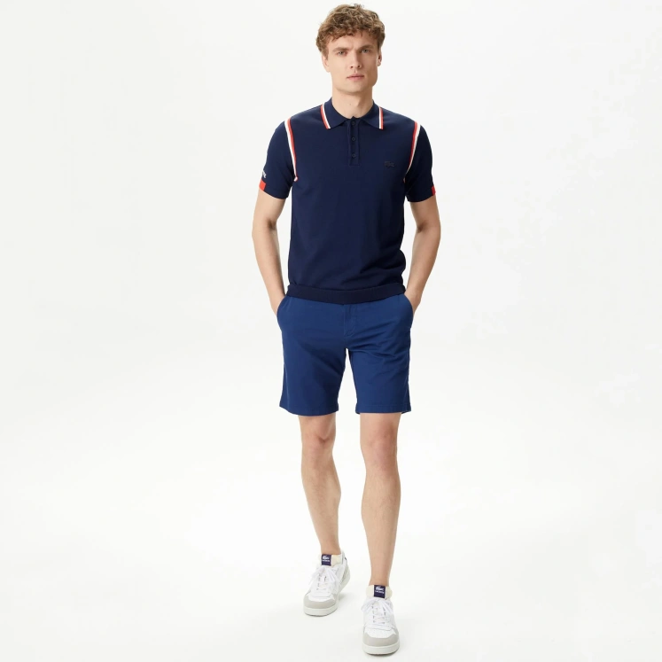 Мужские Мужские шорты Lacoste приталенного кроя