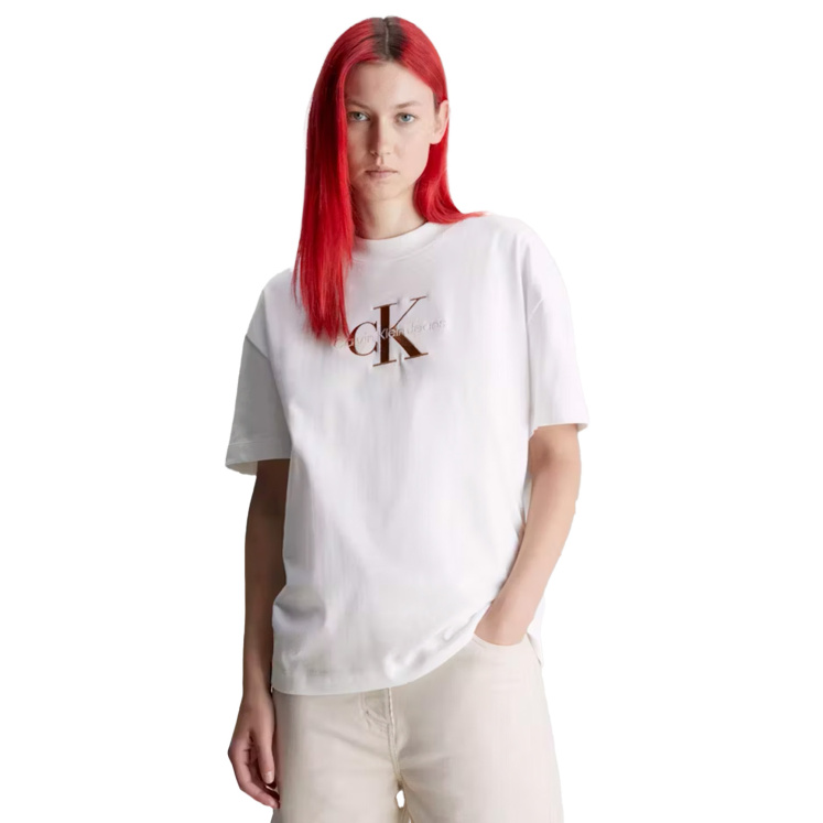 Женская футболка Calvin Klein PREMIUM MONOLOGO TEE