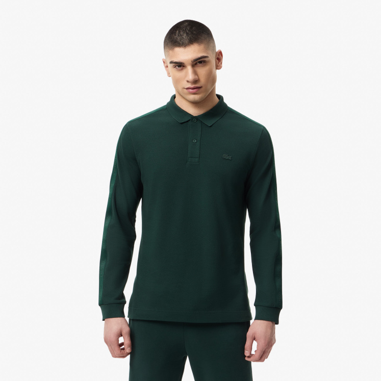 Мужское Мужская хлопковая рубашка-поло Lacoste