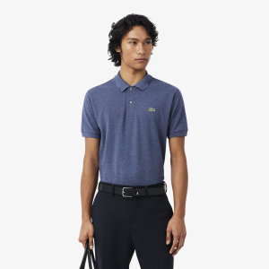 Мужское Lacoste Мужское поло L.12.12 из меланжевой ткани